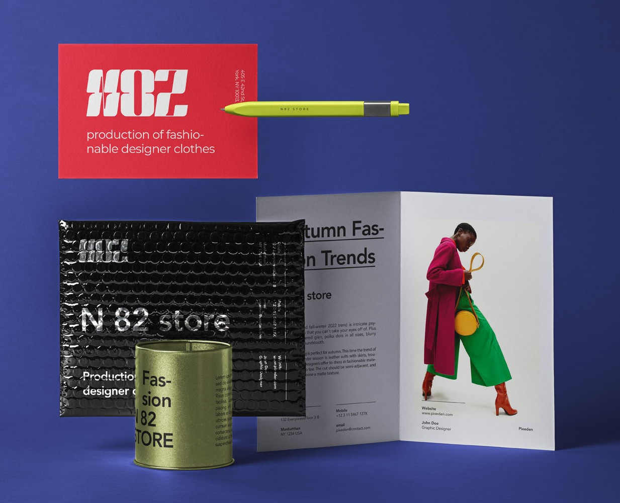 Clothing store branding. Web. Брендинг. Вебдизайн Мода на Dprofile