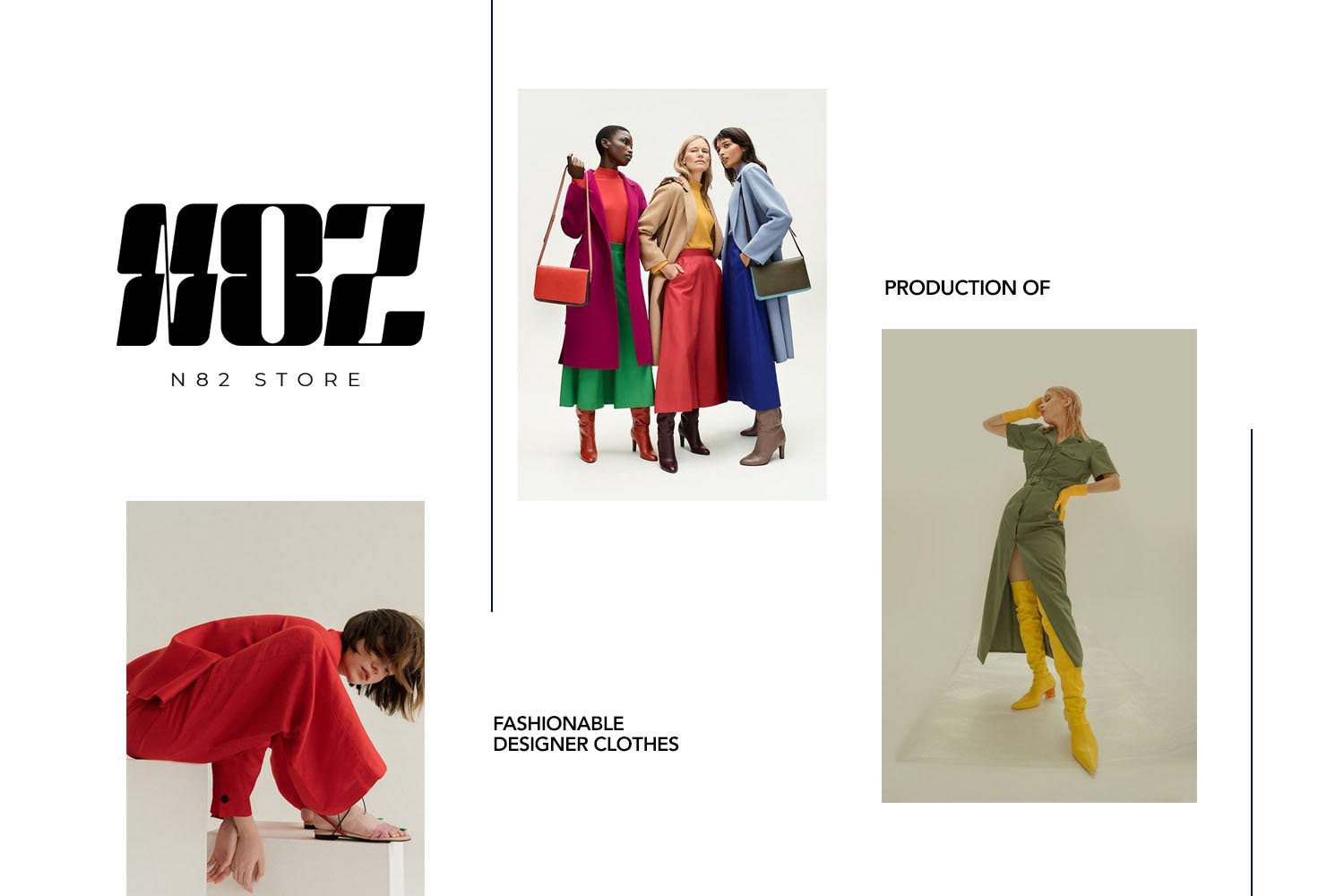 Clothing store branding. Web. Брендинг. Вебдизайн Мода — Изображение №2 — Брендинг на Dprofile