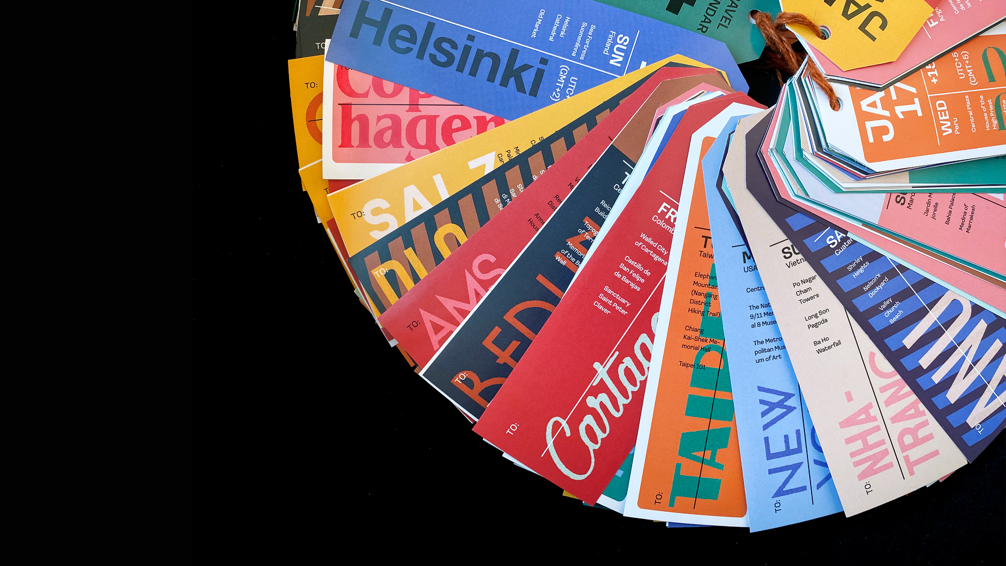 Travel calendar 2024 — Изображение №5 — Графика на Dprofile
