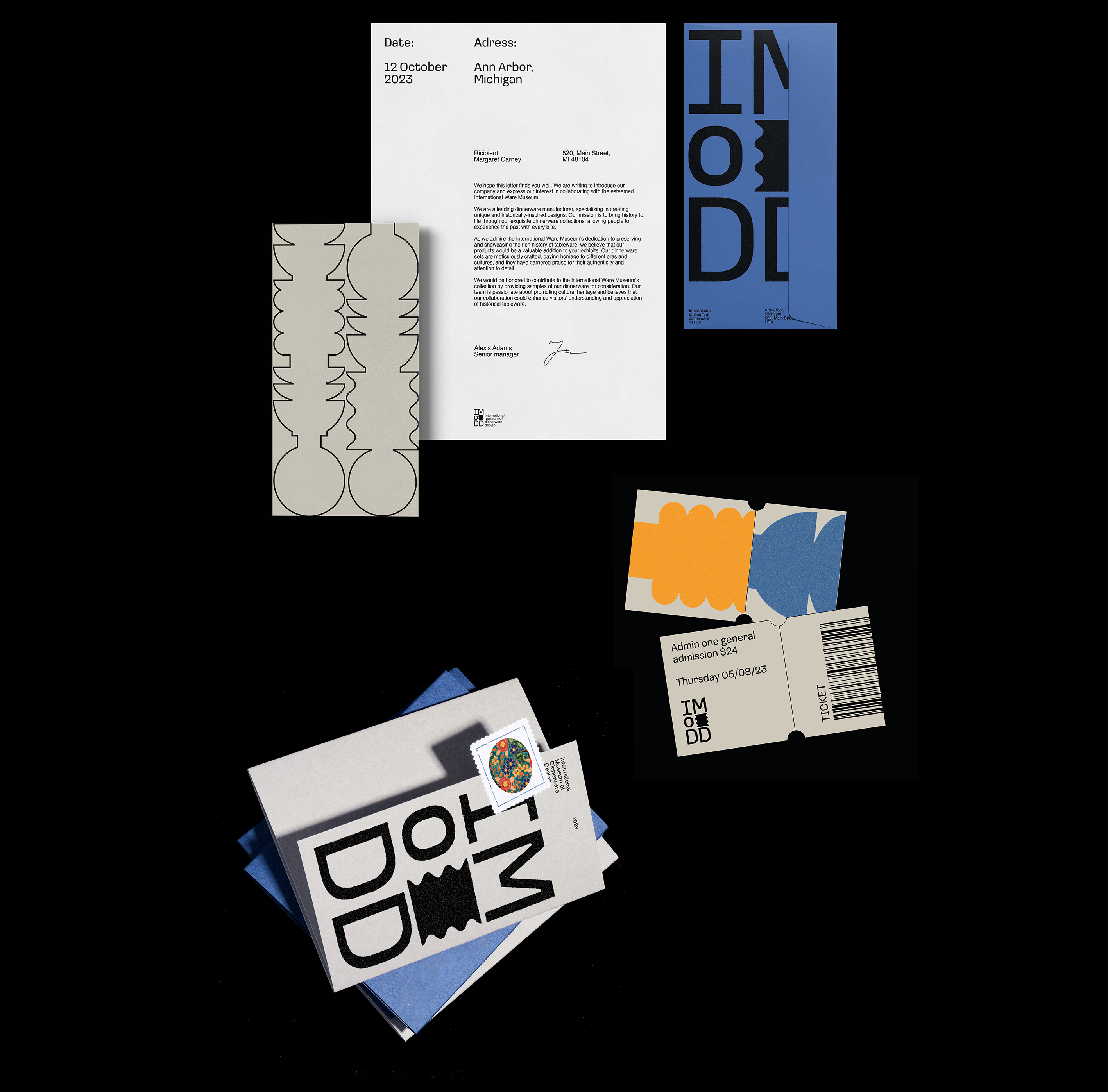 International museum of dinnerware design — Изображение №3 — Брендинг на Dprofile