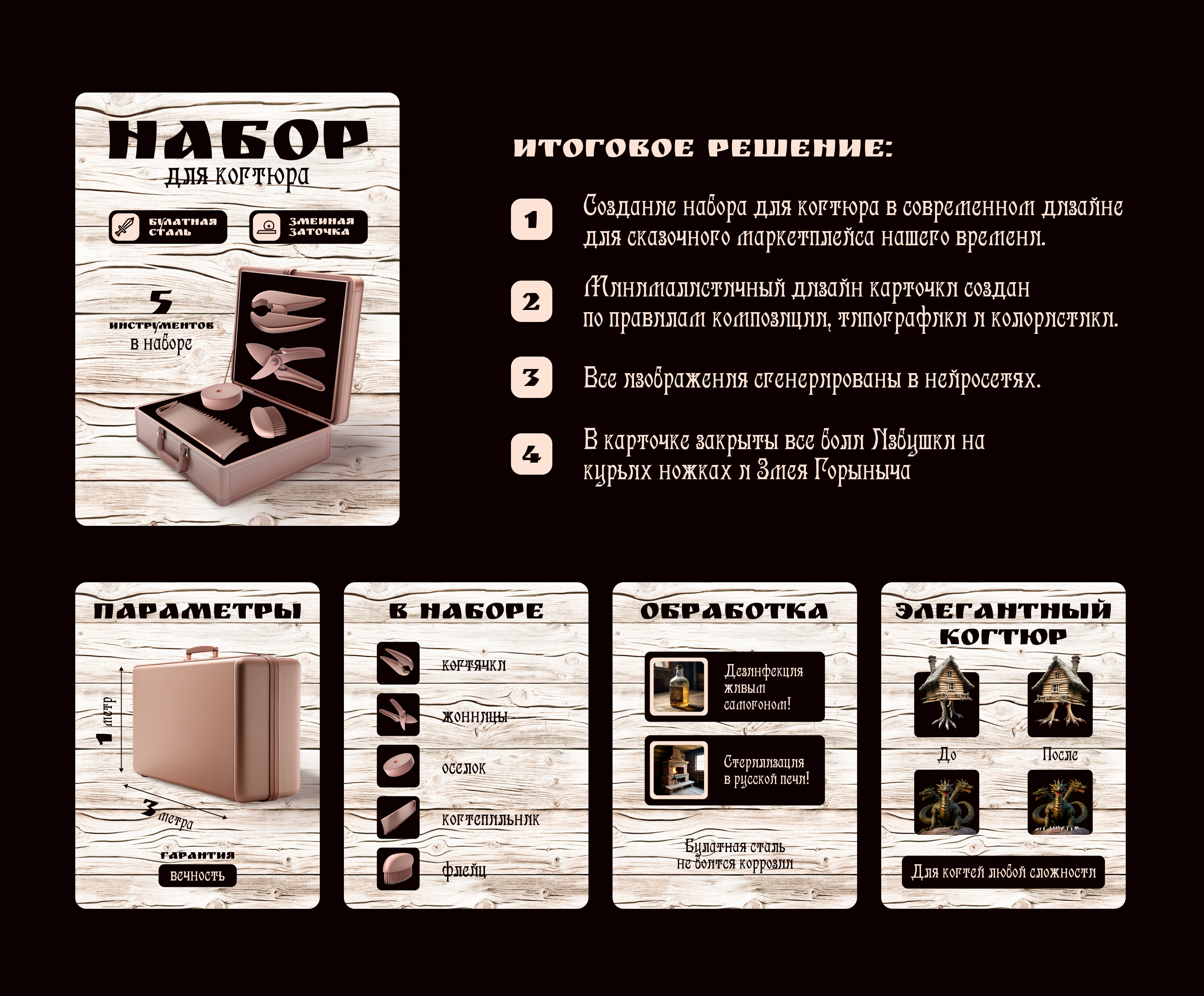 Конкурсная работа для сказочного маркетплейса Чудозон — Изображение №5 — Графика, Маркетинг на Dprofile