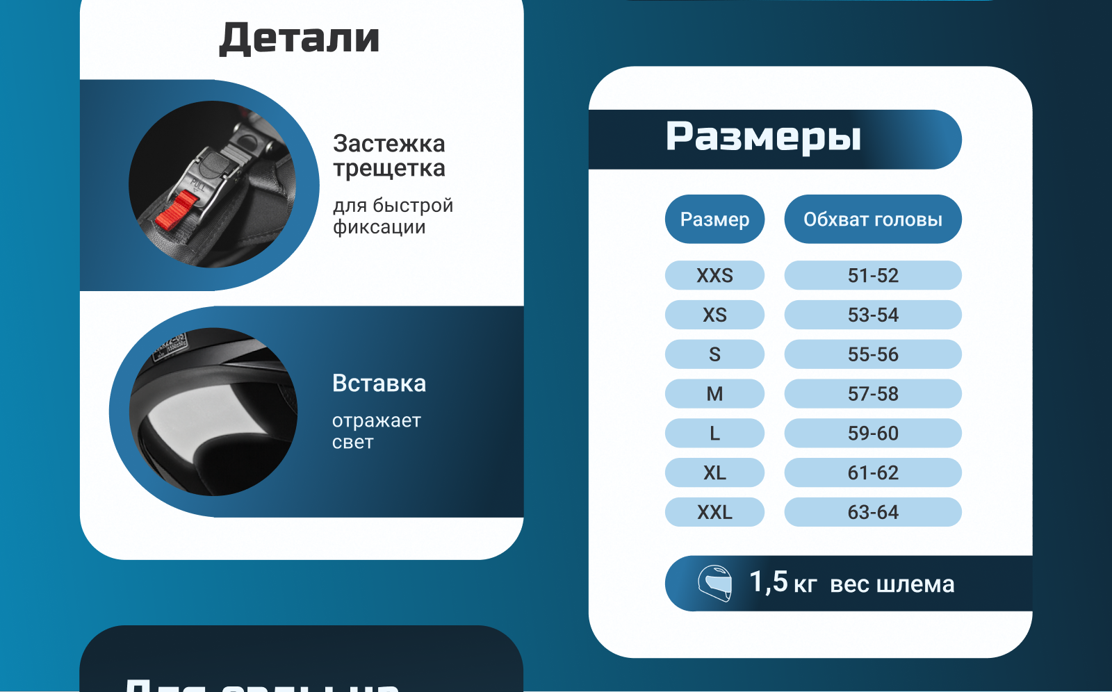 Инфографика. Дизайн карточки товара | Мотошлем — Изображение №8 — Графика, Маркетинг на Dprofile