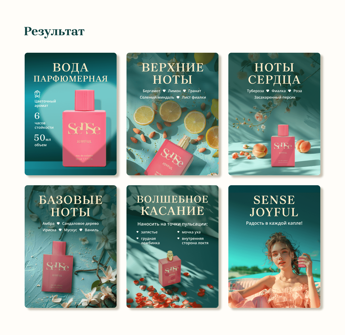 Дизайн карточки для Wildberries | Парфюмерная вода — Изображение №4 — Графика, Маркетинг на Dprofile