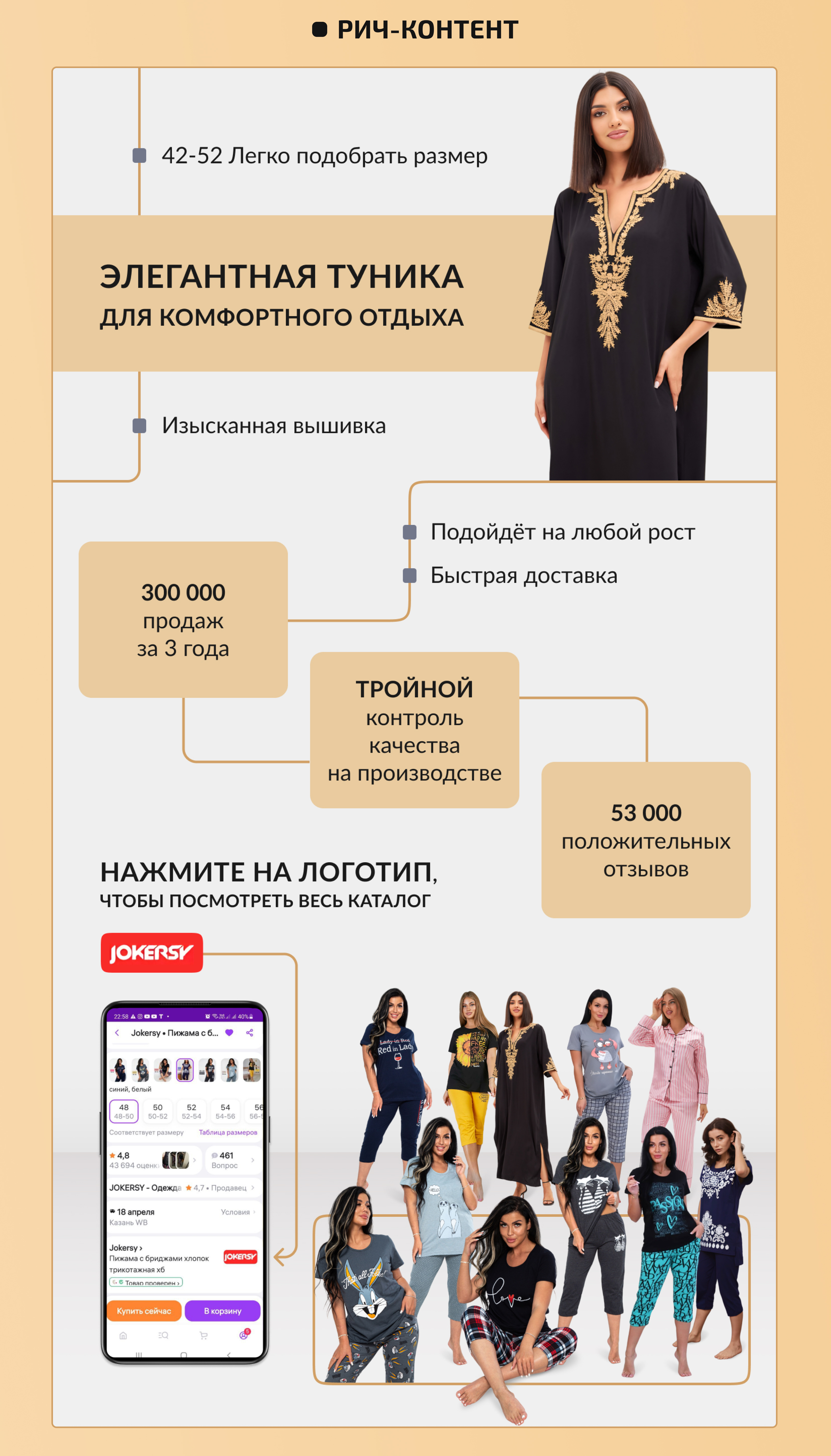 Дизайн карточки для Wildberries — Изображение №3 — Графика, Маркетинг на Dprofile