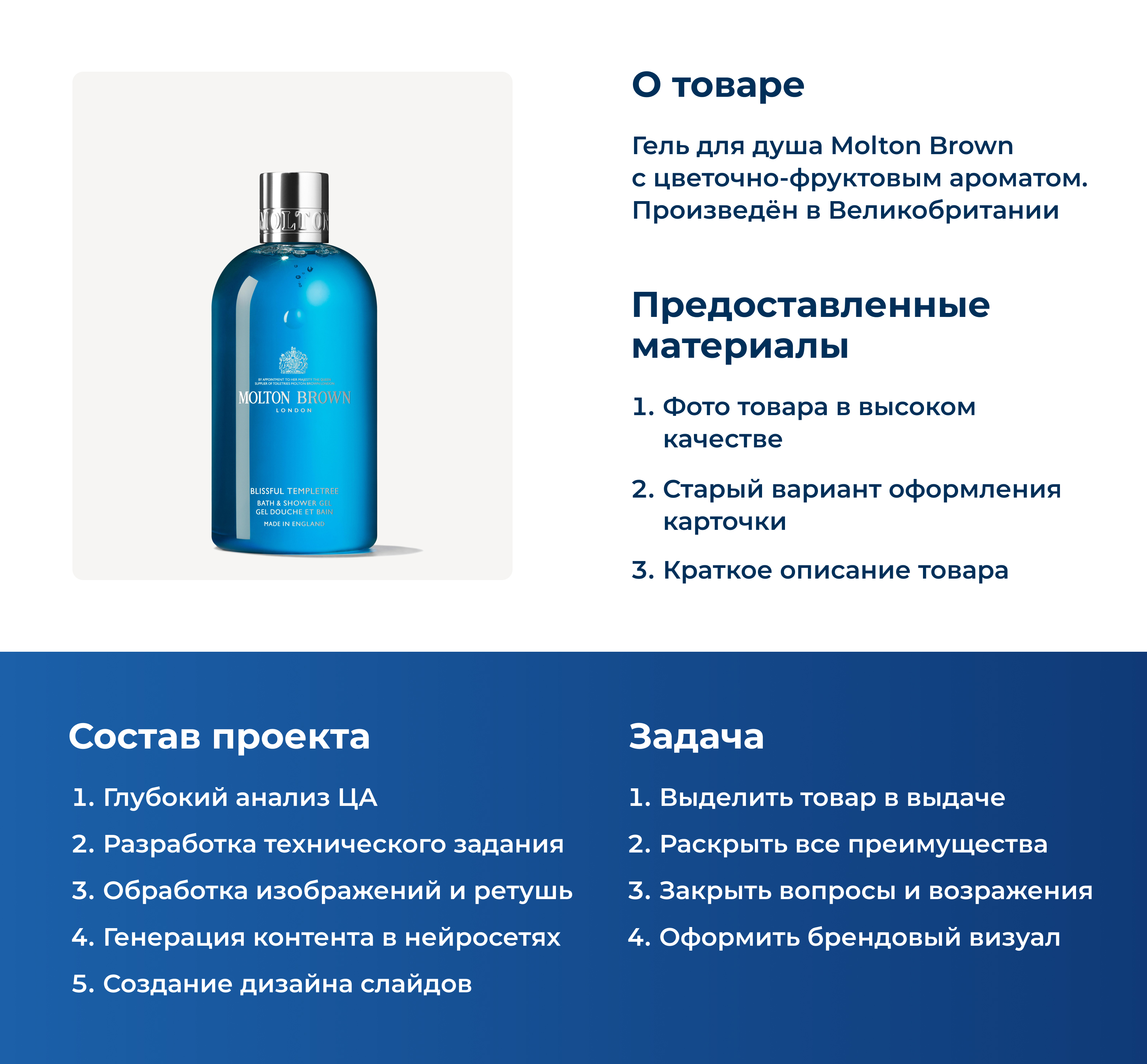 Редизайн карточки для Wildberries — Изображение №2 — Графика, Маркетинг на Dprofile