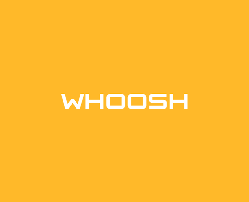 Promo Whoosh — Анимация, Маркетинг на Dprofile