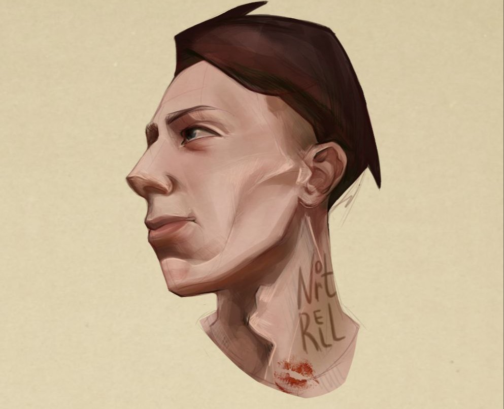 Портрет мужчины — Иллюстрация, Графика на Dprofile