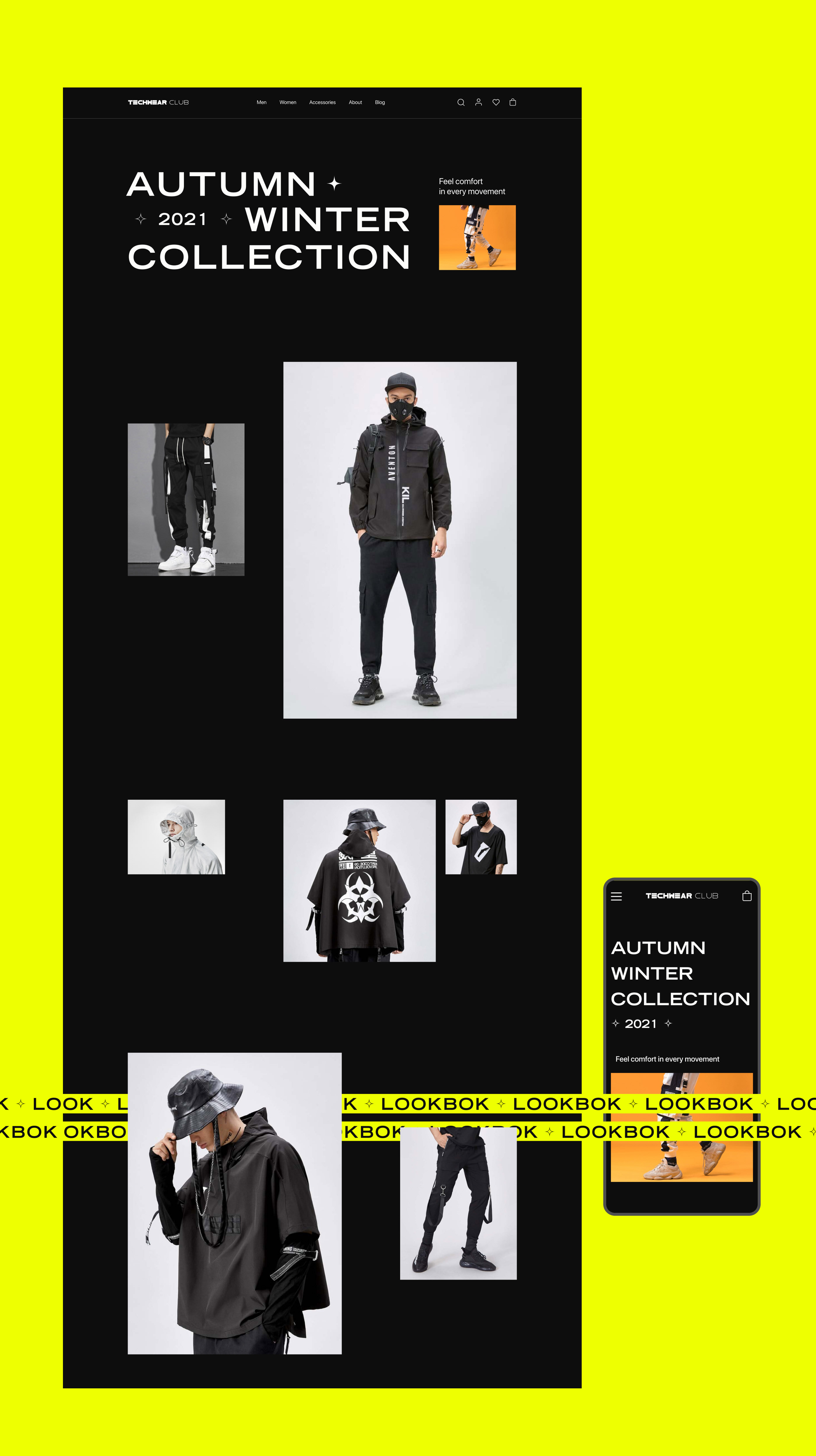 Techwear Club | E-commerce redesign — Изображение №11 — Интерфейсы на Dprofile