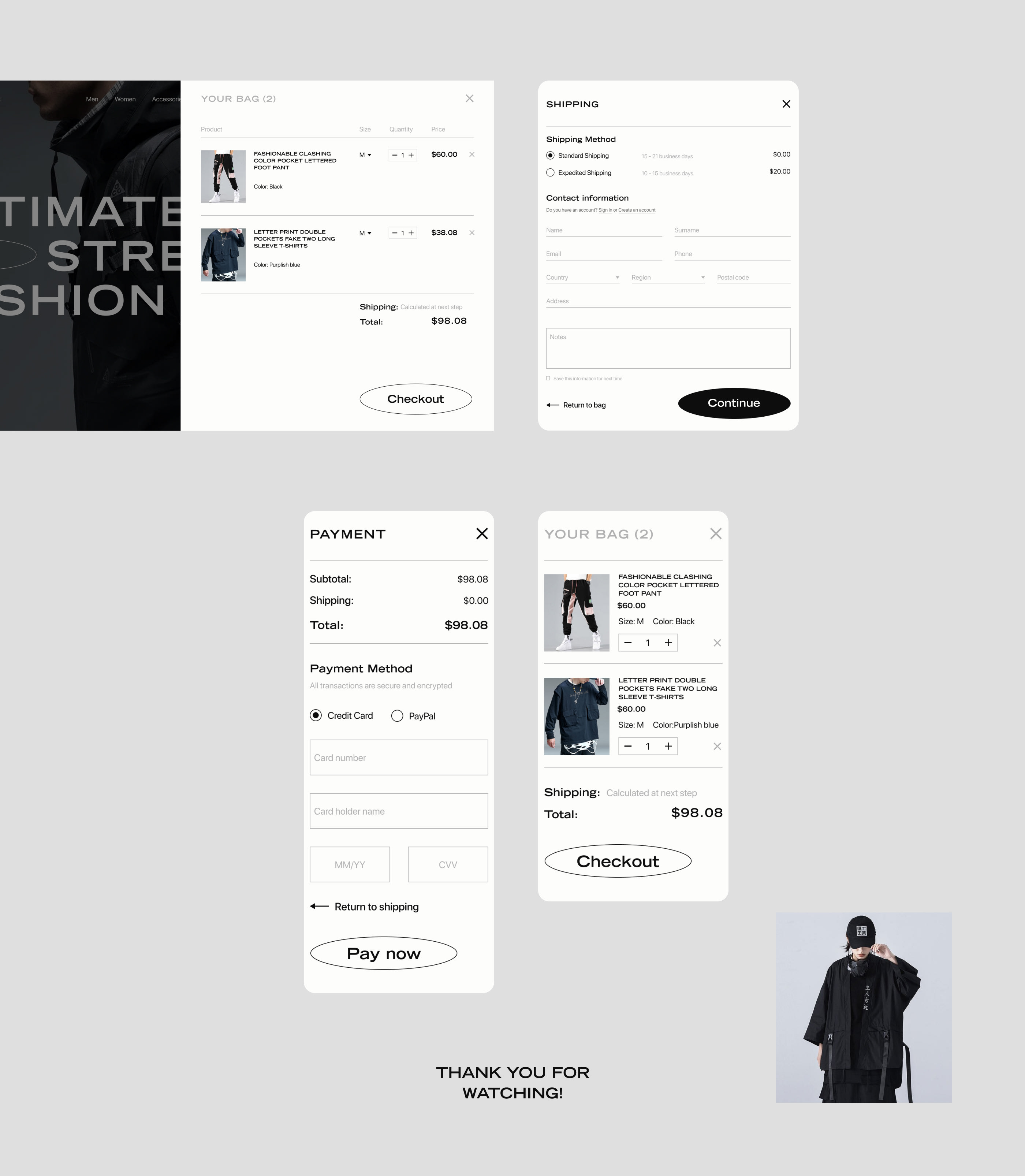 Techwear Club | E-commerce redesign — Изображение №14 — Интерфейсы на Dprofile