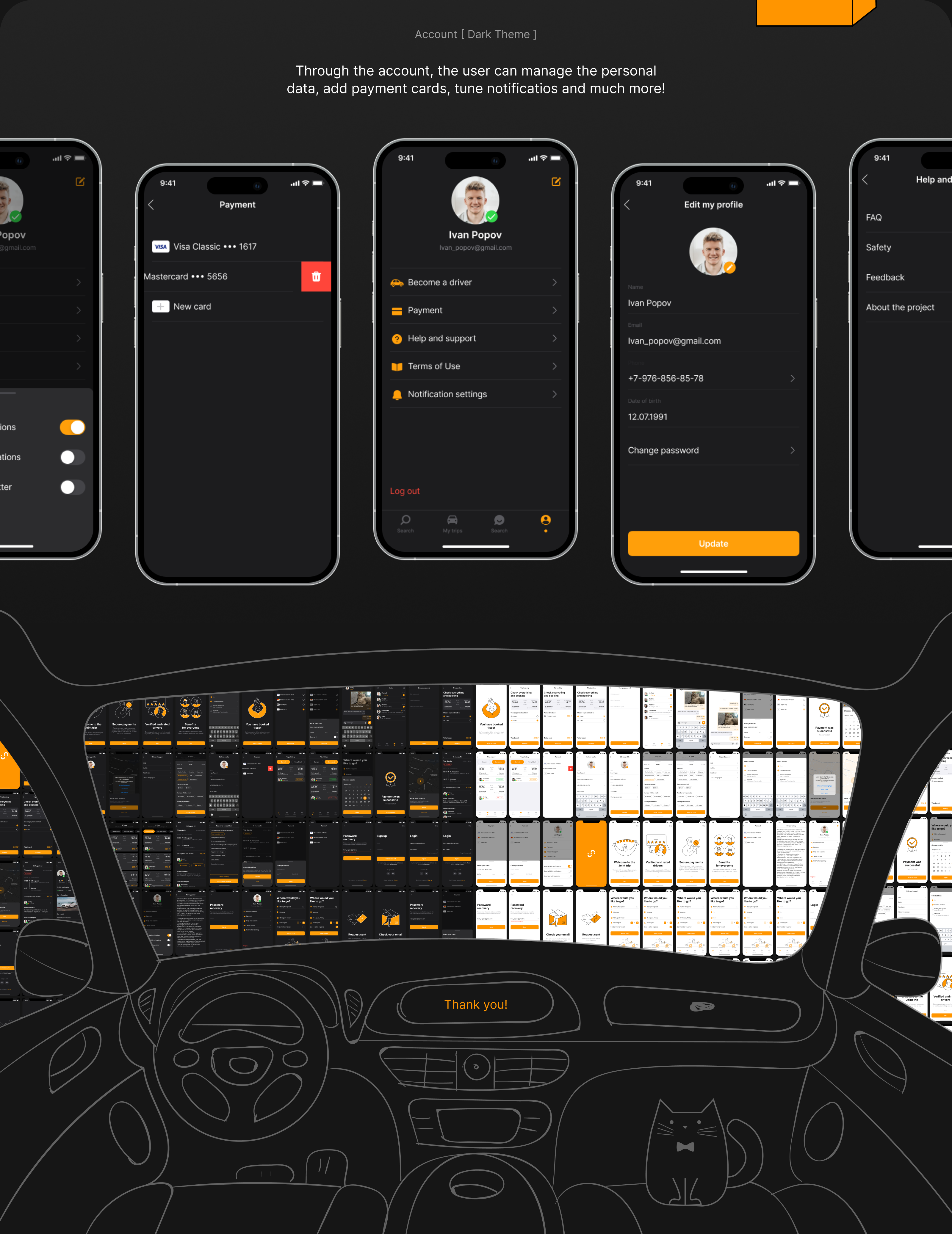 Joint Trip — Изображение №18 — Интерфейсы, Иллюстрация на Dprofile