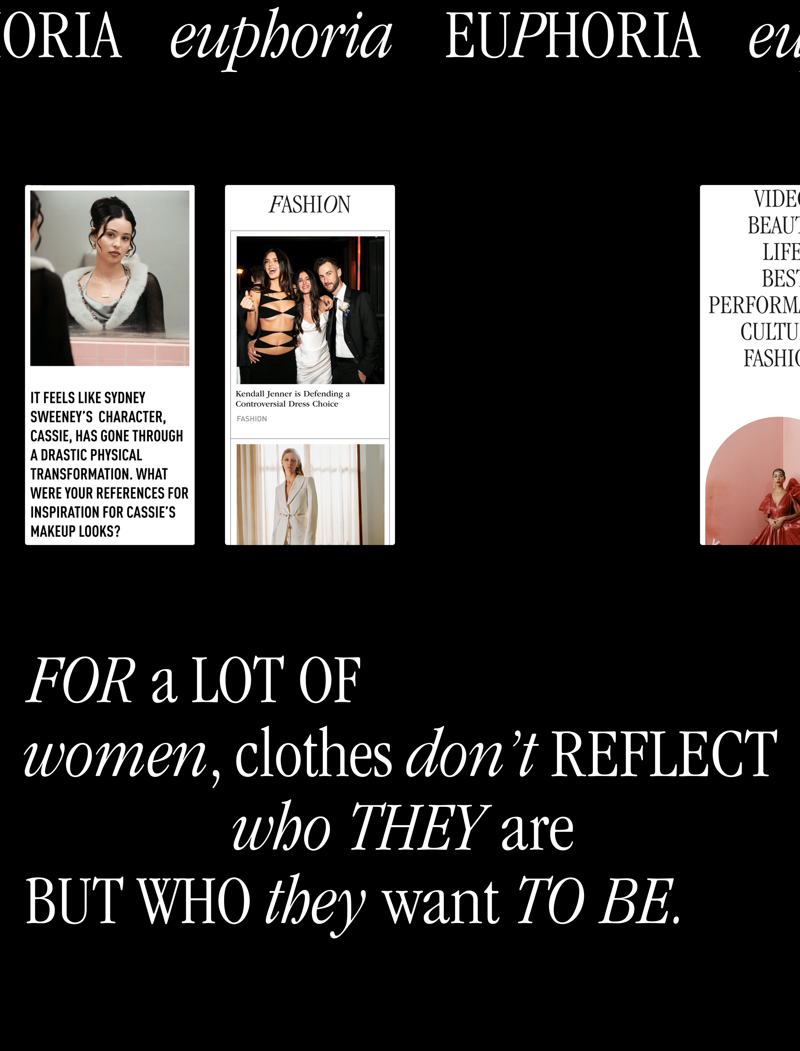 W Magazine — Redesign Concept — Изображение №4 — Интерфейсы на Dprofile