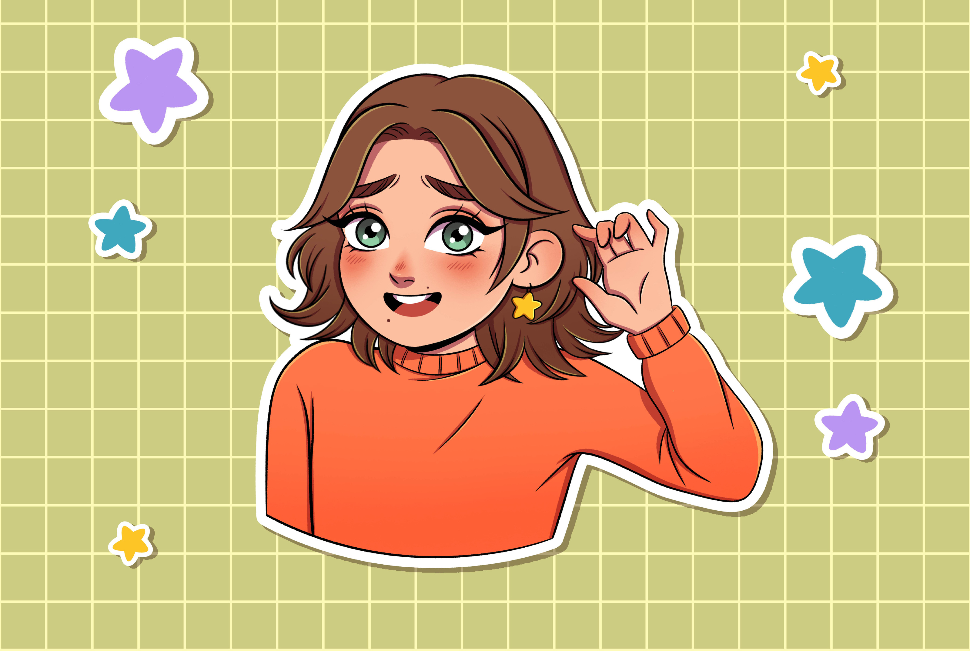 Персональный стикерпак | Стикеры для Telegram — Изображение №8 — Иллюстрация на Dprofile