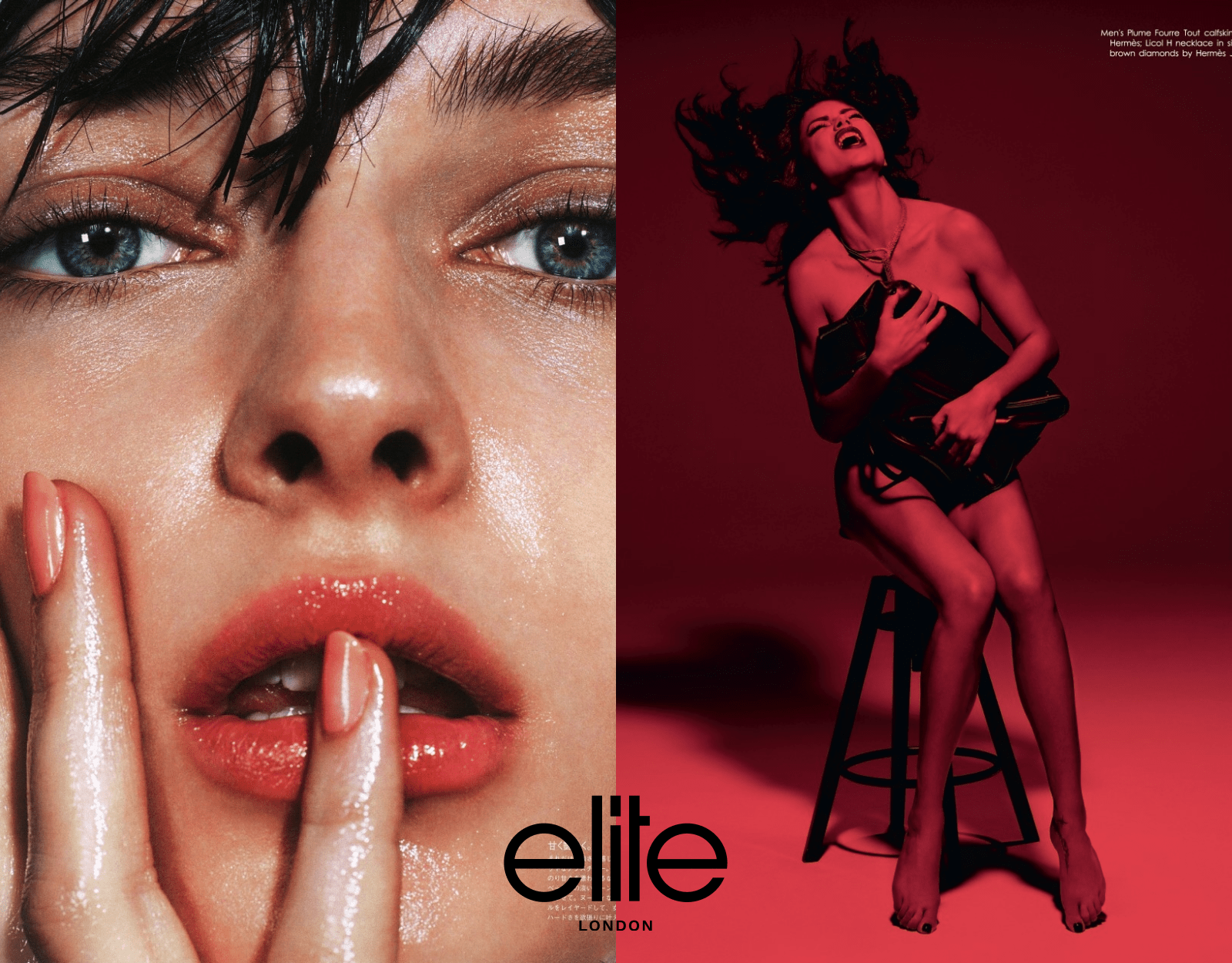 Elite London | Модельное агенство дизайн сайта — Изображение №1 — Интерфейсы на Dprofile