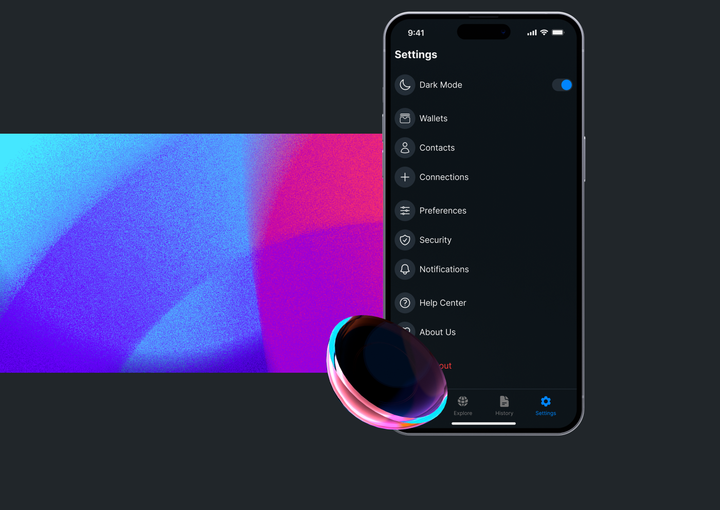 Crypto wallet app design — Изображение №7 — Интерфейсы на Dprofile