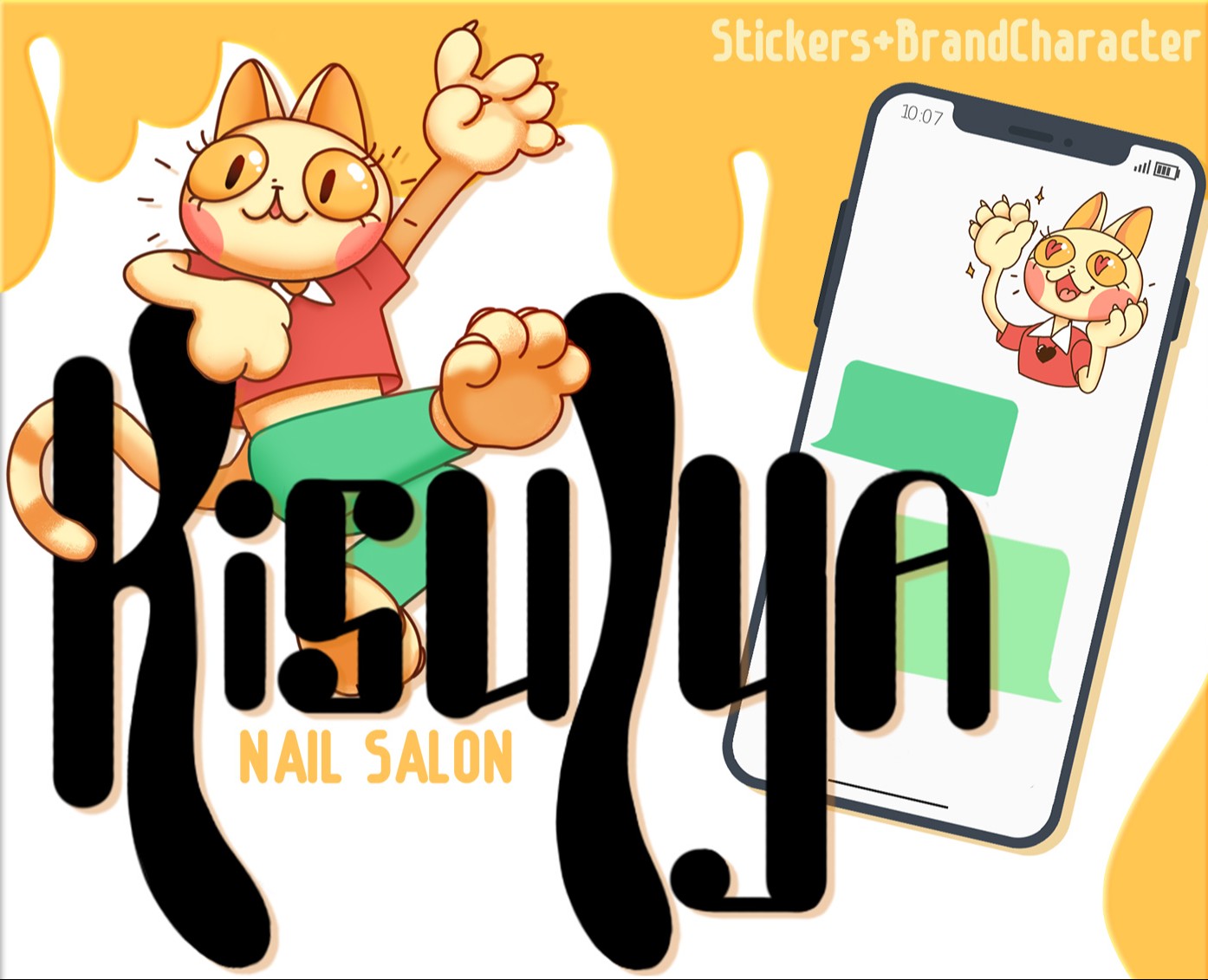 Sticker Pack & Brand Character Design на Dprofile