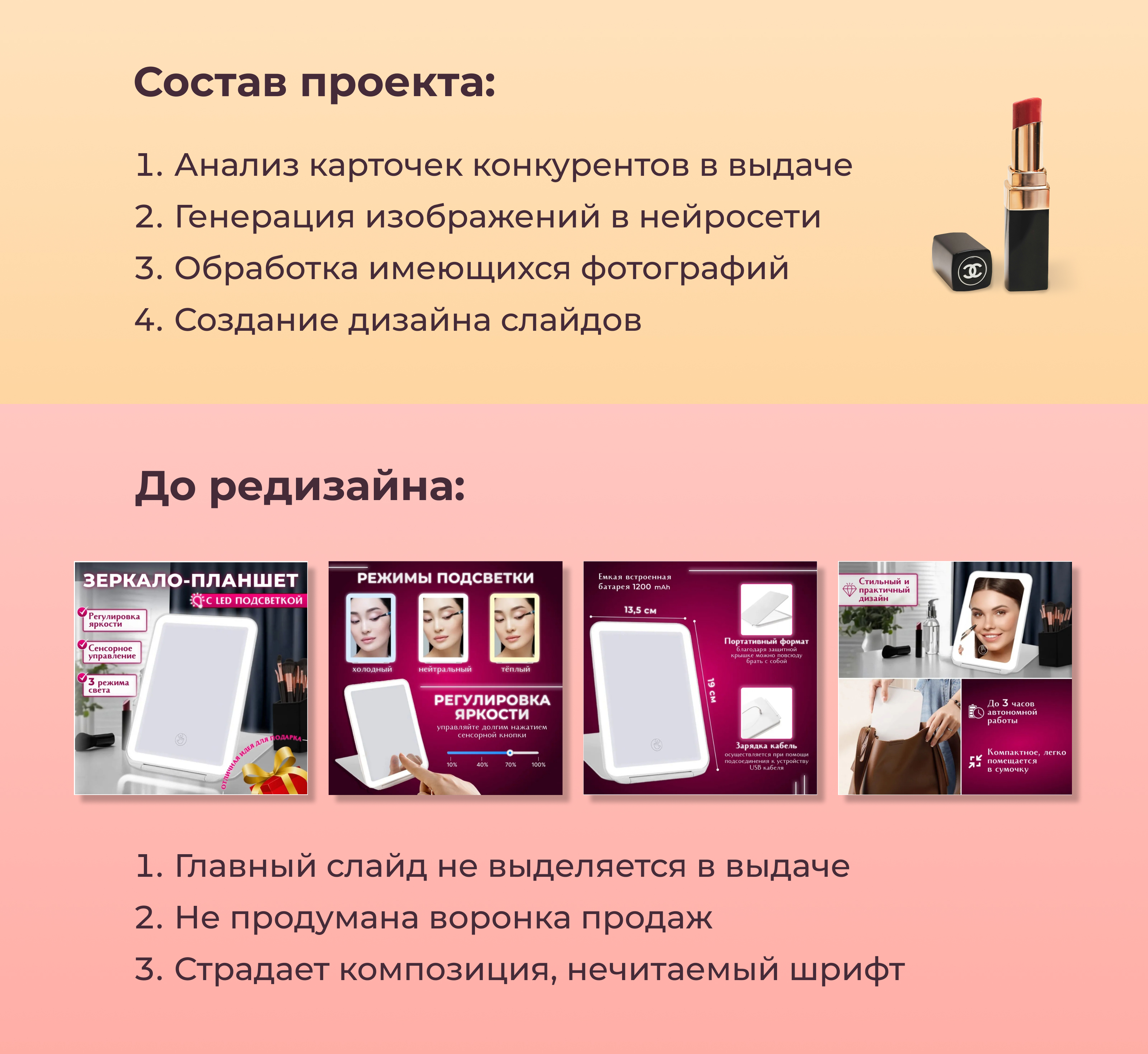Редизайн карточки товара для Ozon — Изображение №2 — Маркетинг на Dprofile