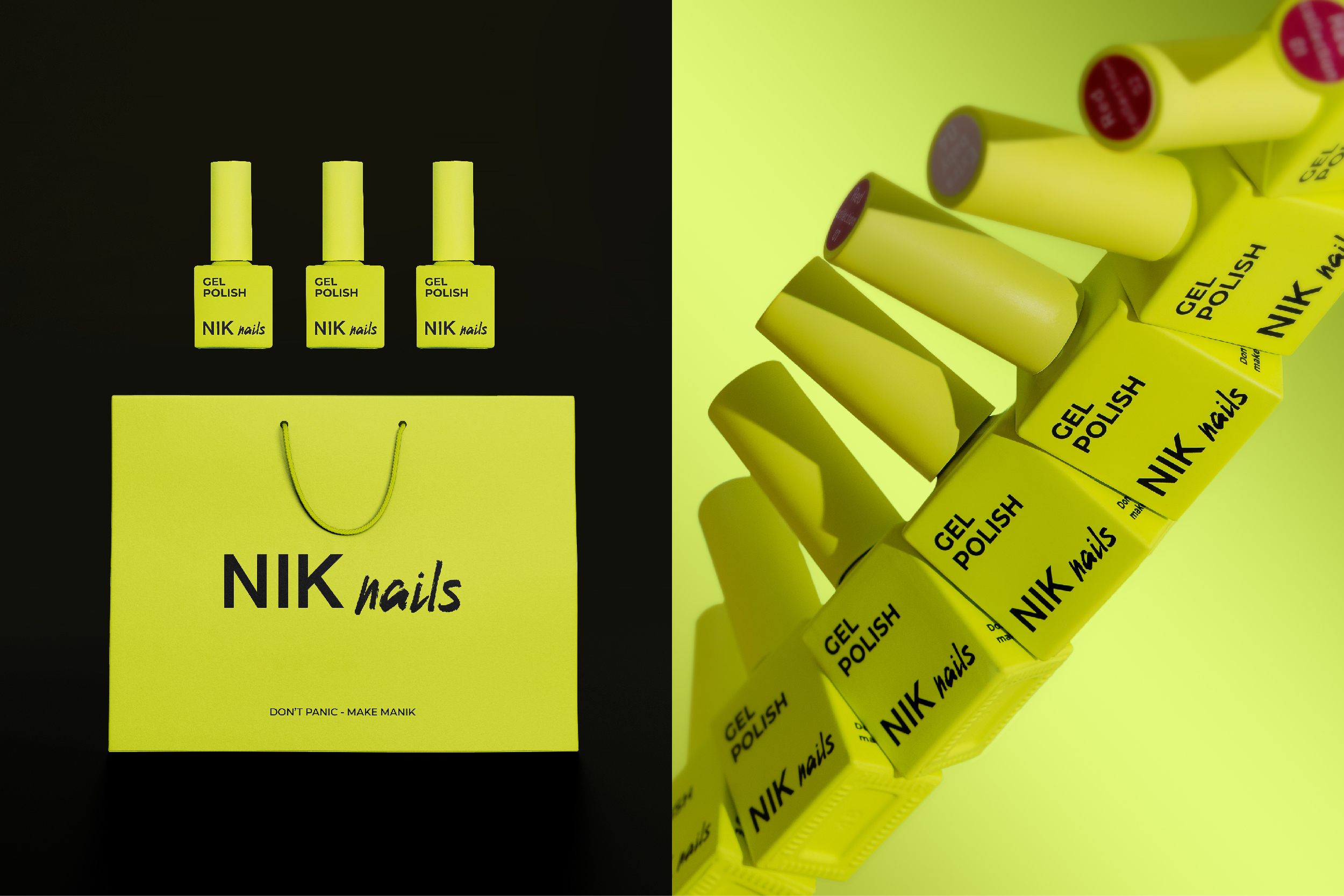 Брендирование флакона гель-лаков NIK NAILS — Изображение №9 — Брендинг на Dprofile