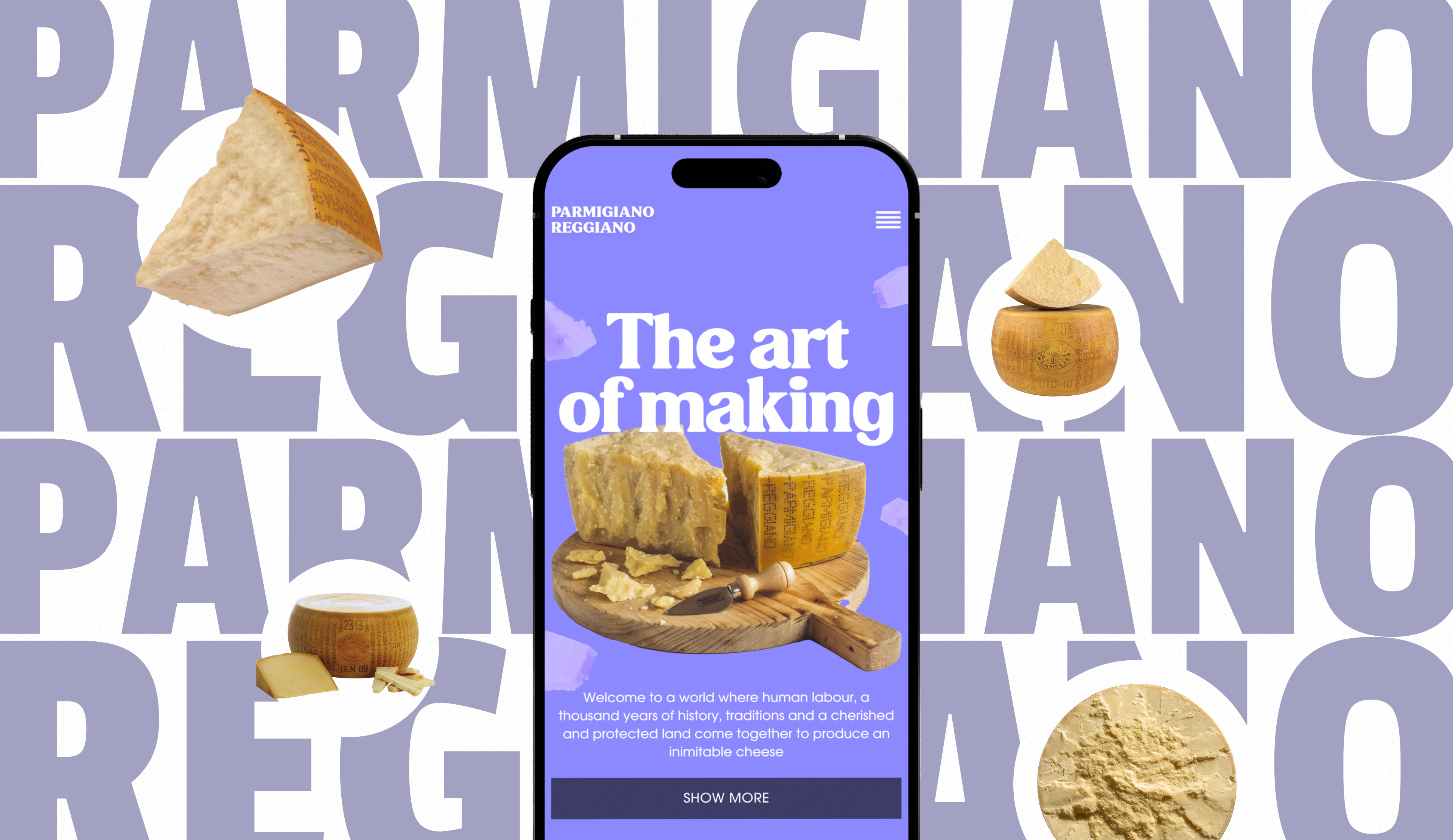 PARMIGIANO REGGIANO | CORPORATE WEBSITE REDESIGN — Изображение №8 — Интерфейсы, Брендинг на Dprofile