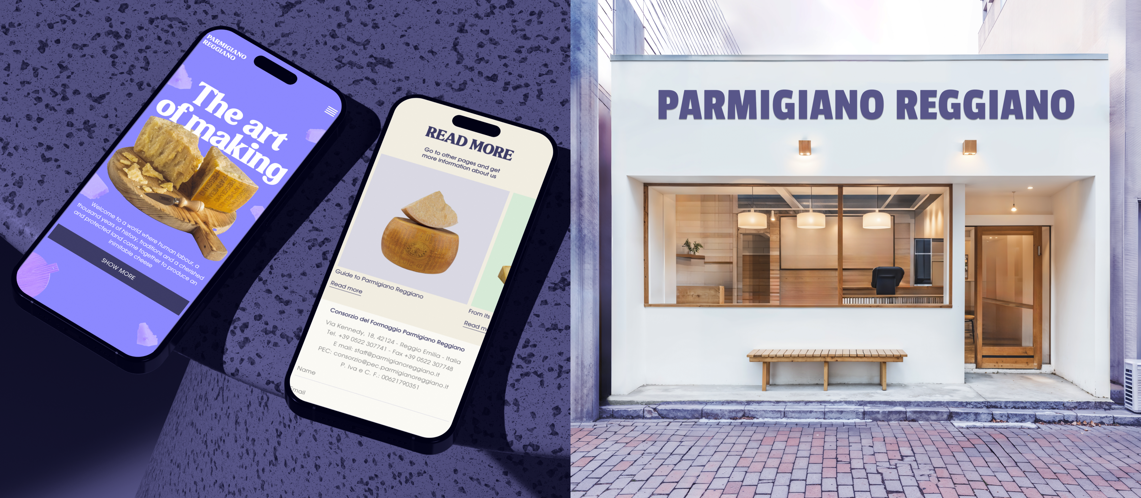 PARMIGIANO REGGIANO | CORPORATE WEBSITE REDESIGN — Изображение №5 — Интерфейсы, Брендинг на Dprofile