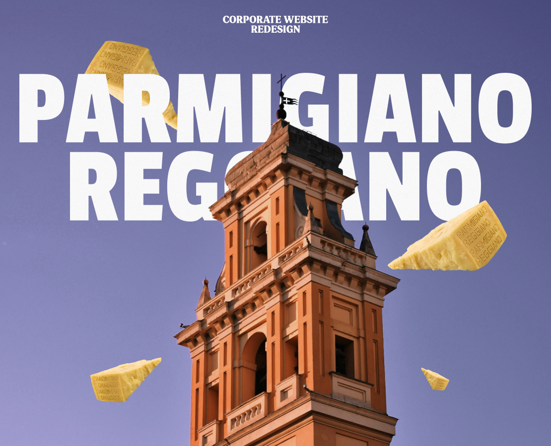 PARMIGIANO REGGIANO | CORPORATE WEBSITE REDESIGN — Интерфейсы, Брендинг на Dprofile