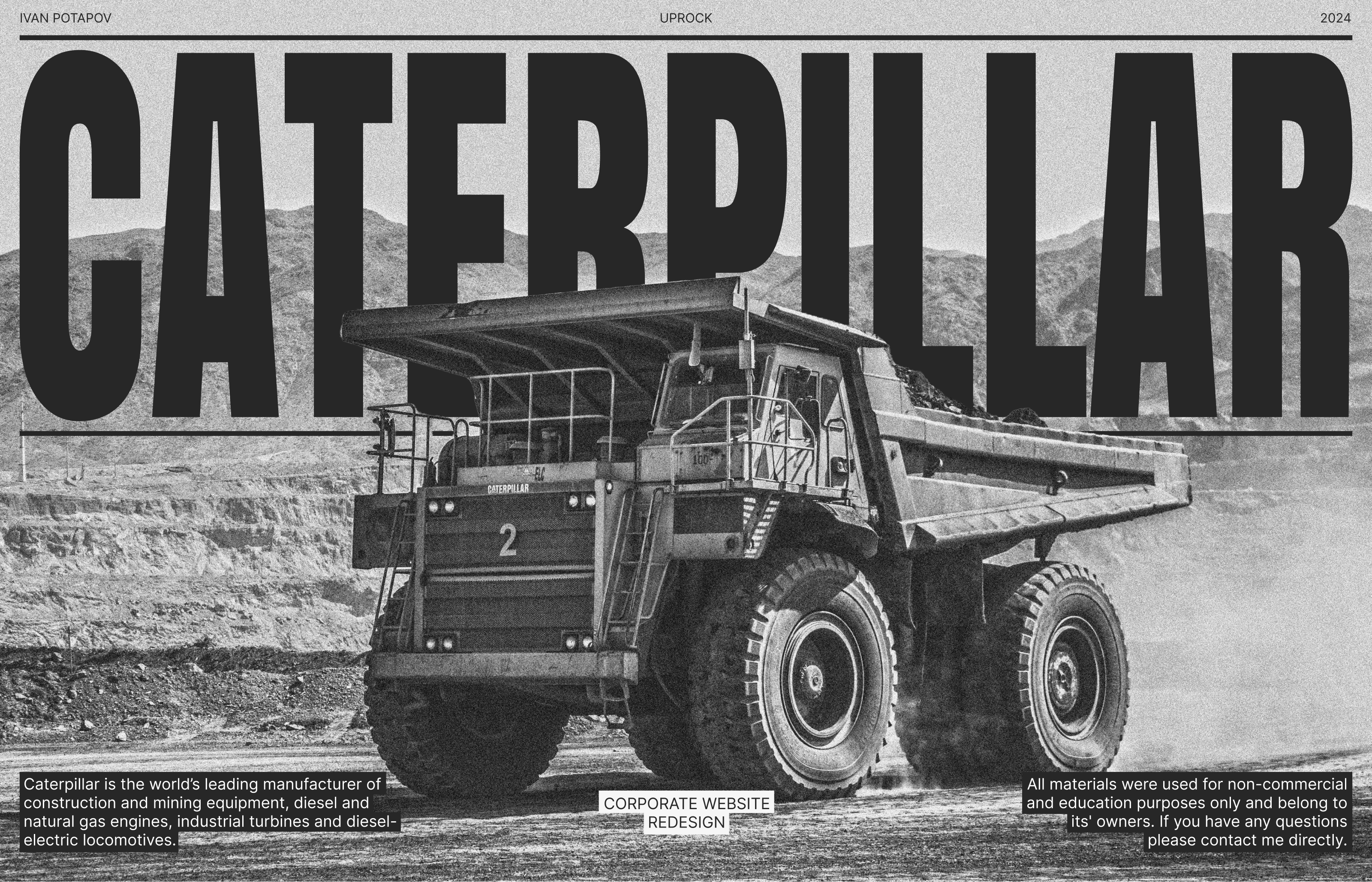 CATERPILLAR | CORPORATE WEBSITE REDESIGN — Изображение №1 — Интерфейсы, Брендинг на Dprofile