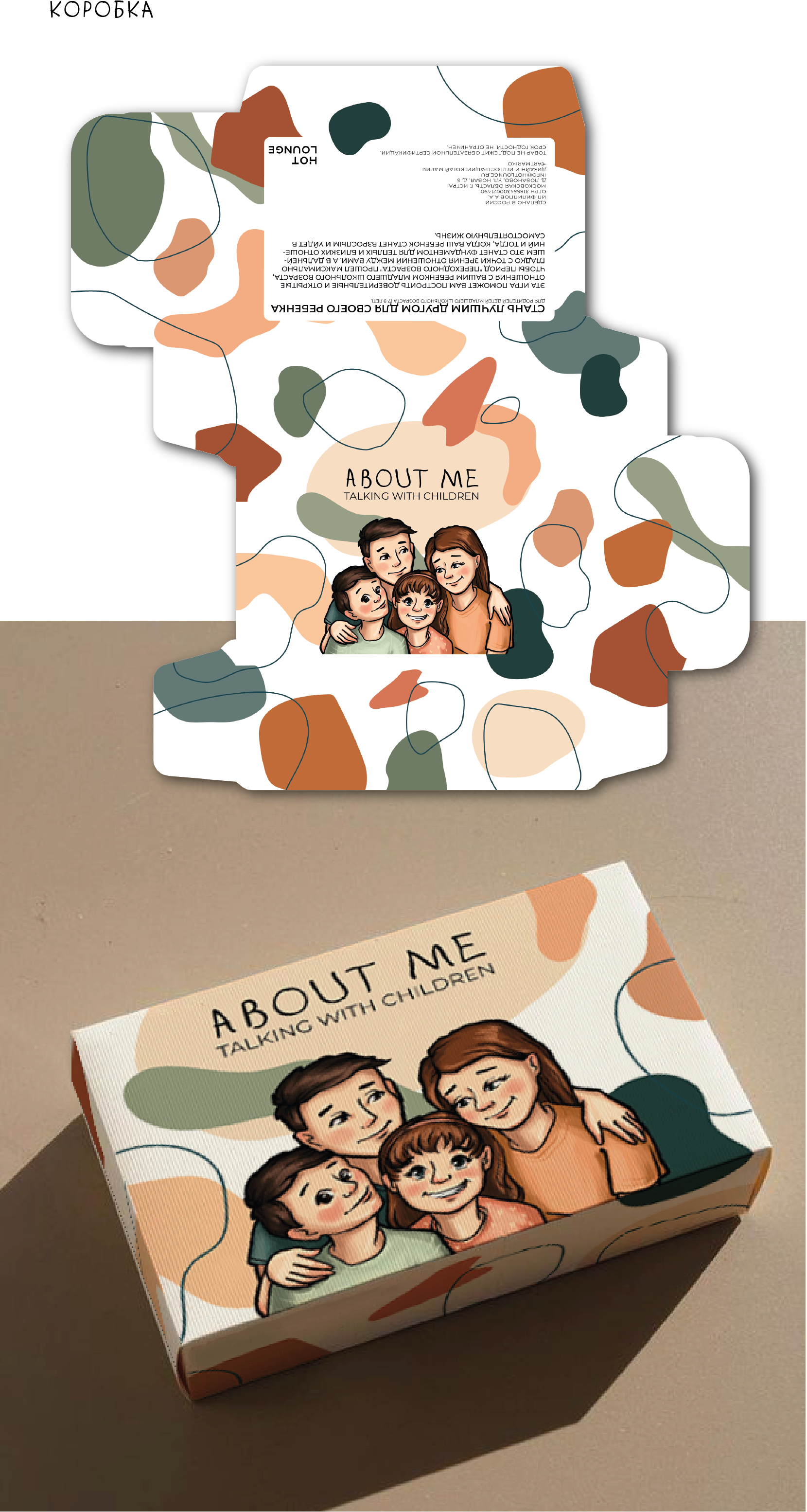 Игра для детей и взрослых "ABOUT ME" — Изображение №6 — Иллюстрация, Графика на Dprofile