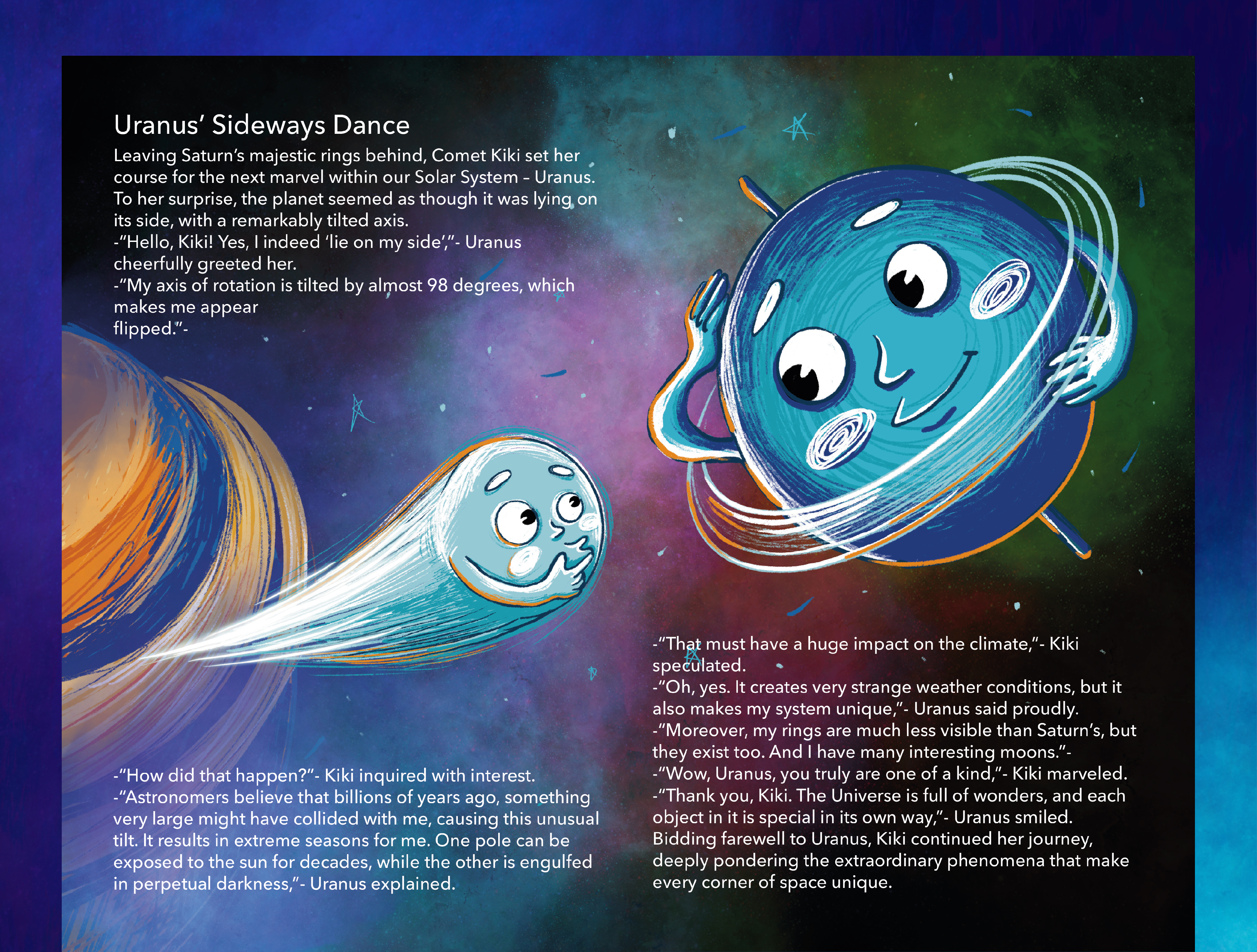 Children's book "Comet Kiki" — Изображение №14 — Иллюстрация на Dprofile