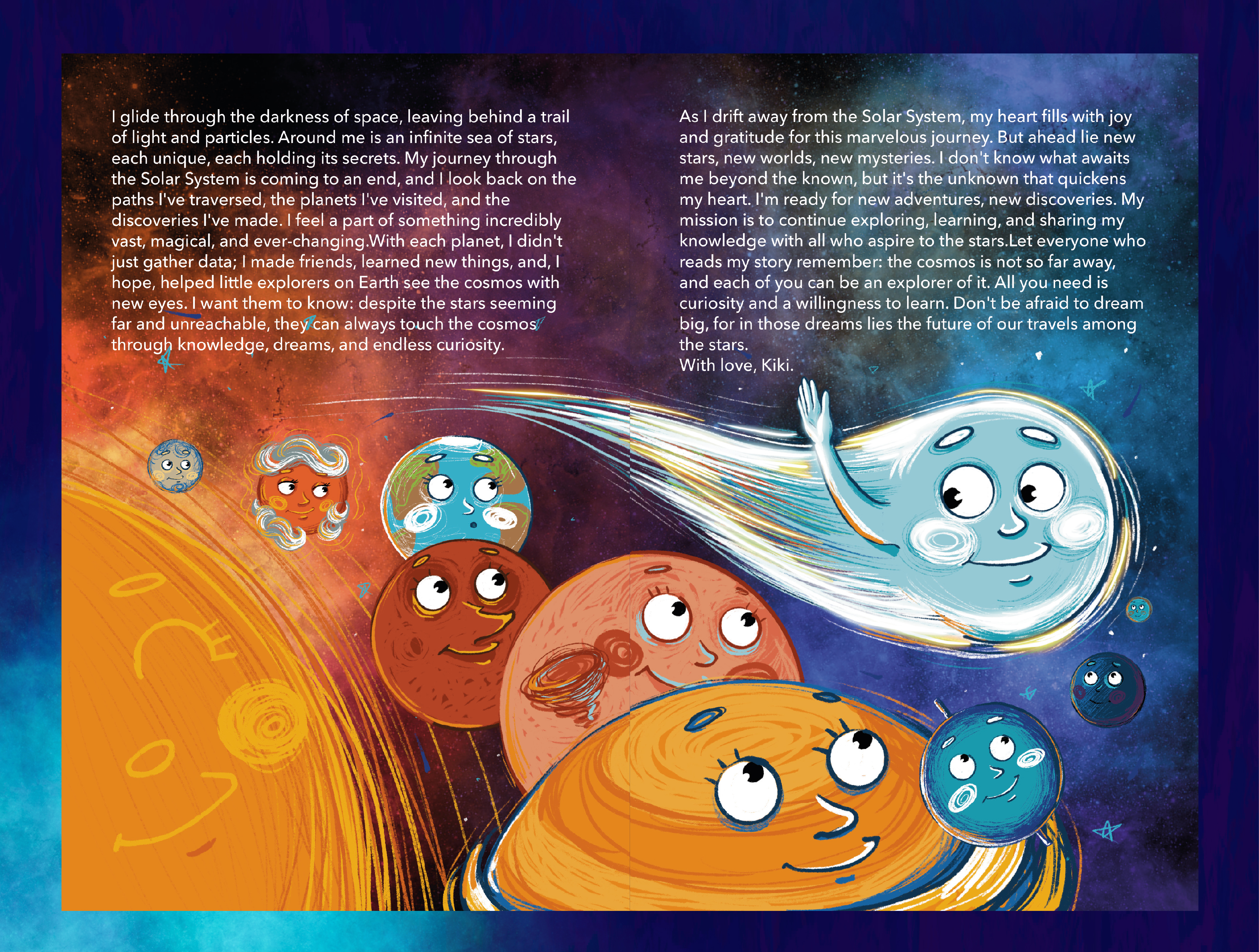 Children's book "Comet Kiki" — Изображение №17 — Иллюстрация на Dprofile