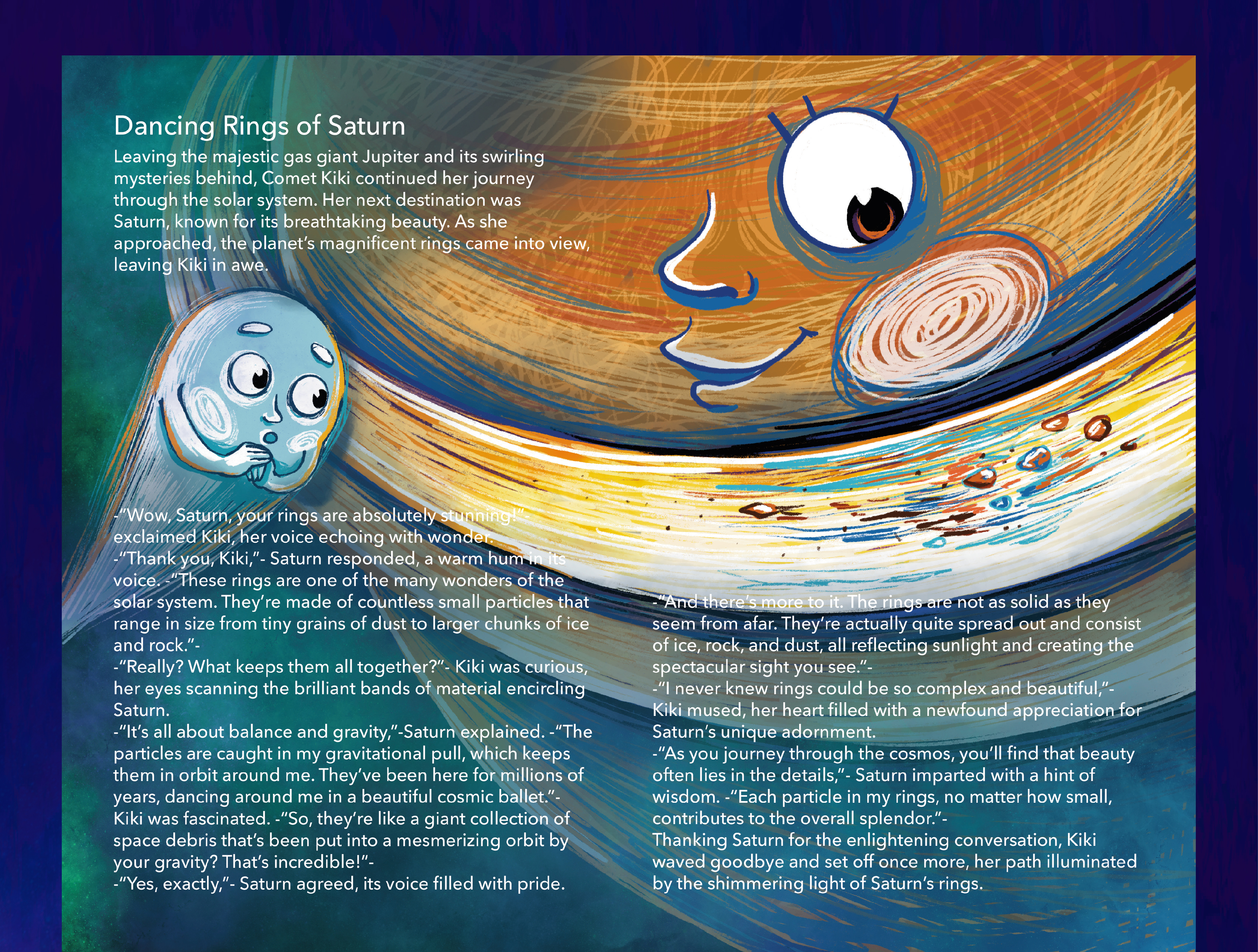 Children's book "Comet Kiki" — Изображение №13 — Иллюстрация на Dprofile