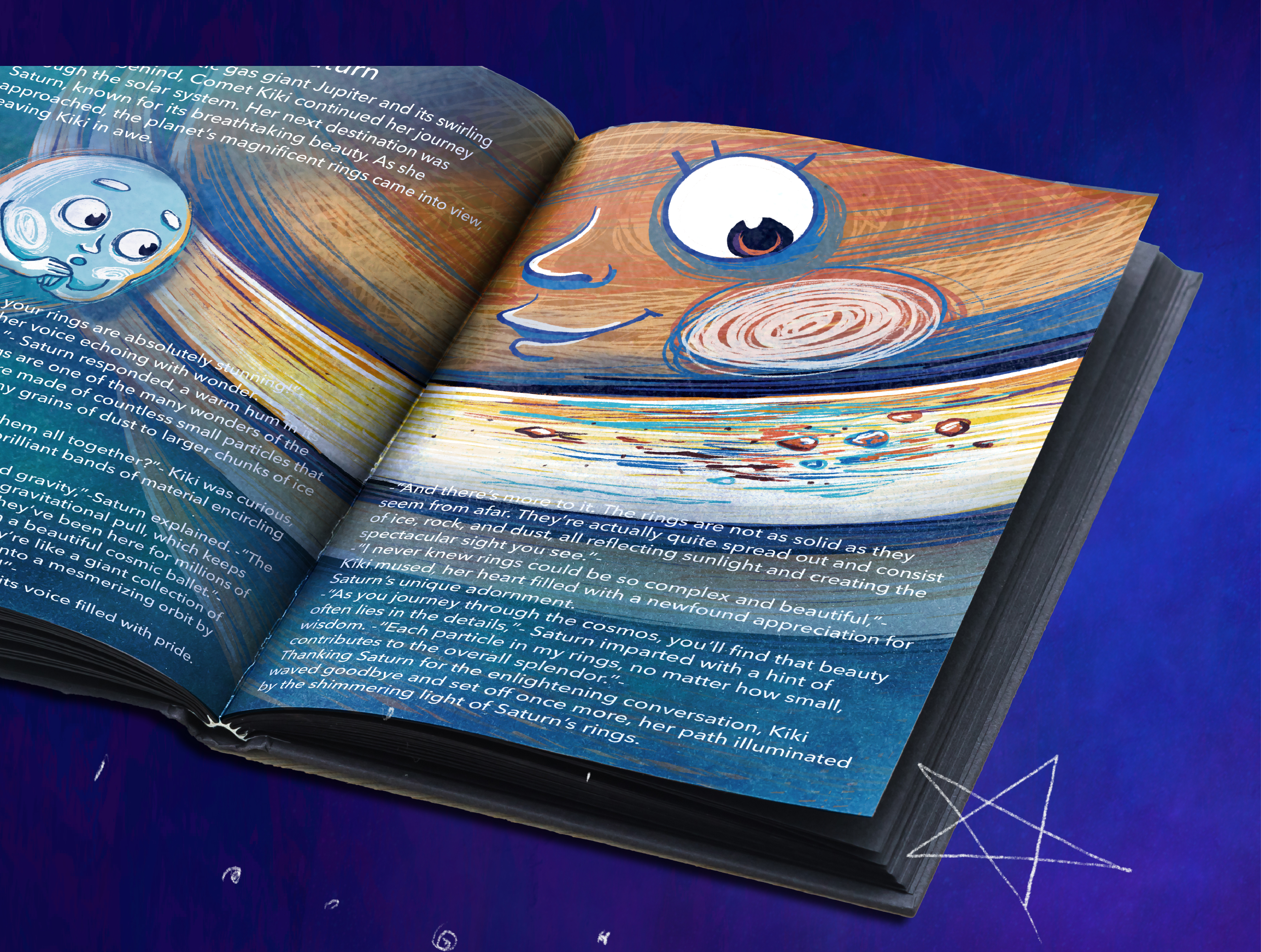 Children's book "Comet Kiki" — Изображение №20 — Иллюстрация на Dprofile