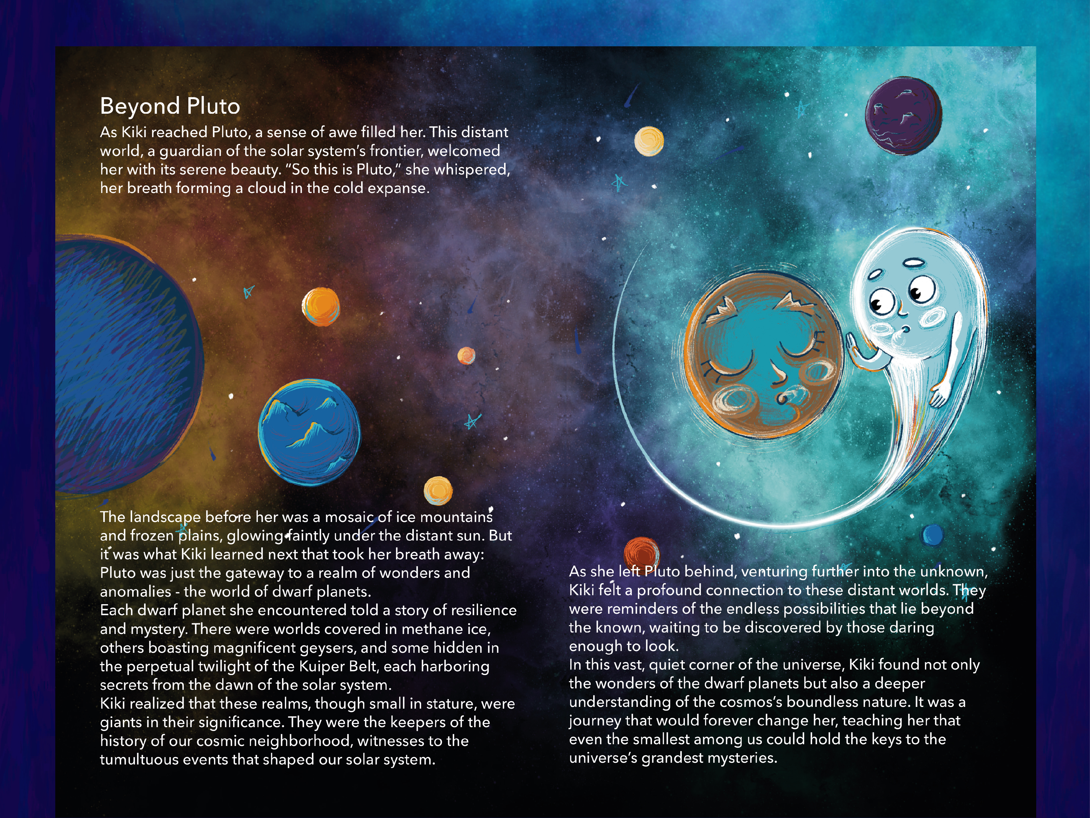 Children's book "Comet Kiki" — Изображение №16 — Иллюстрация на Dprofile