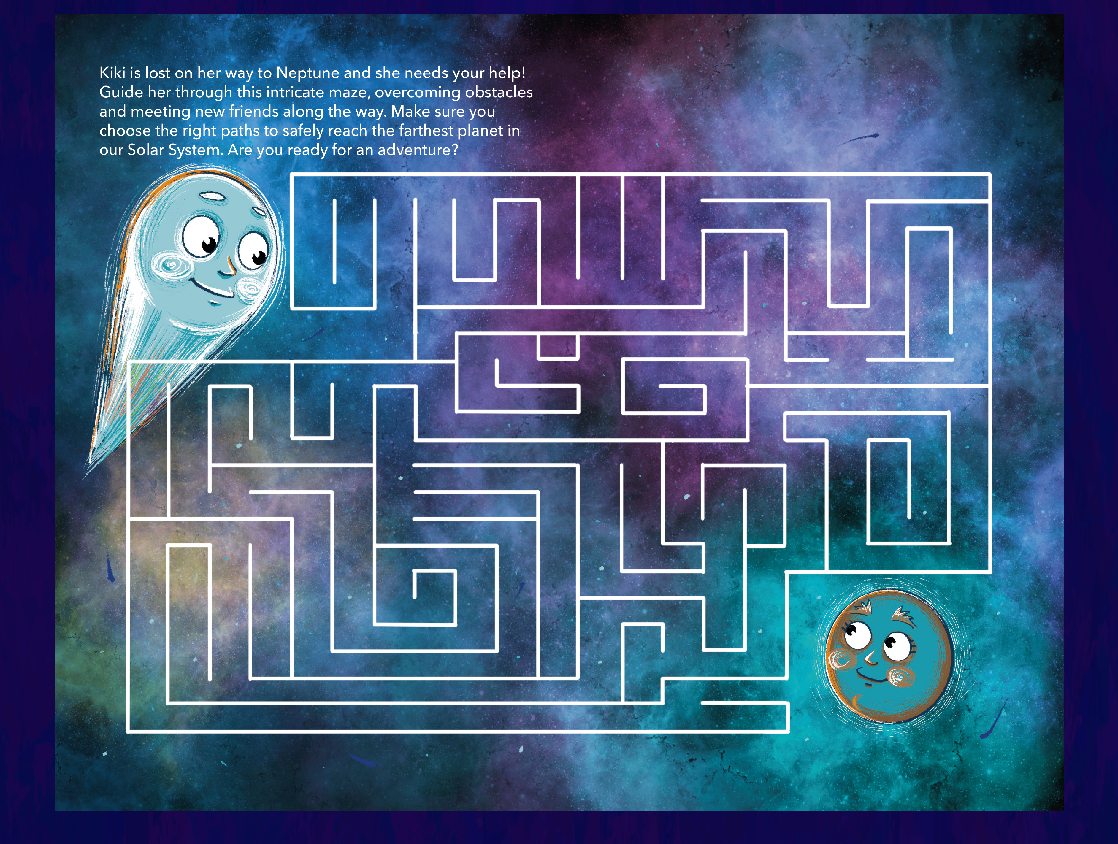 Children's book "Comet Kiki" — Изображение №19 — Иллюстрация на Dprofile