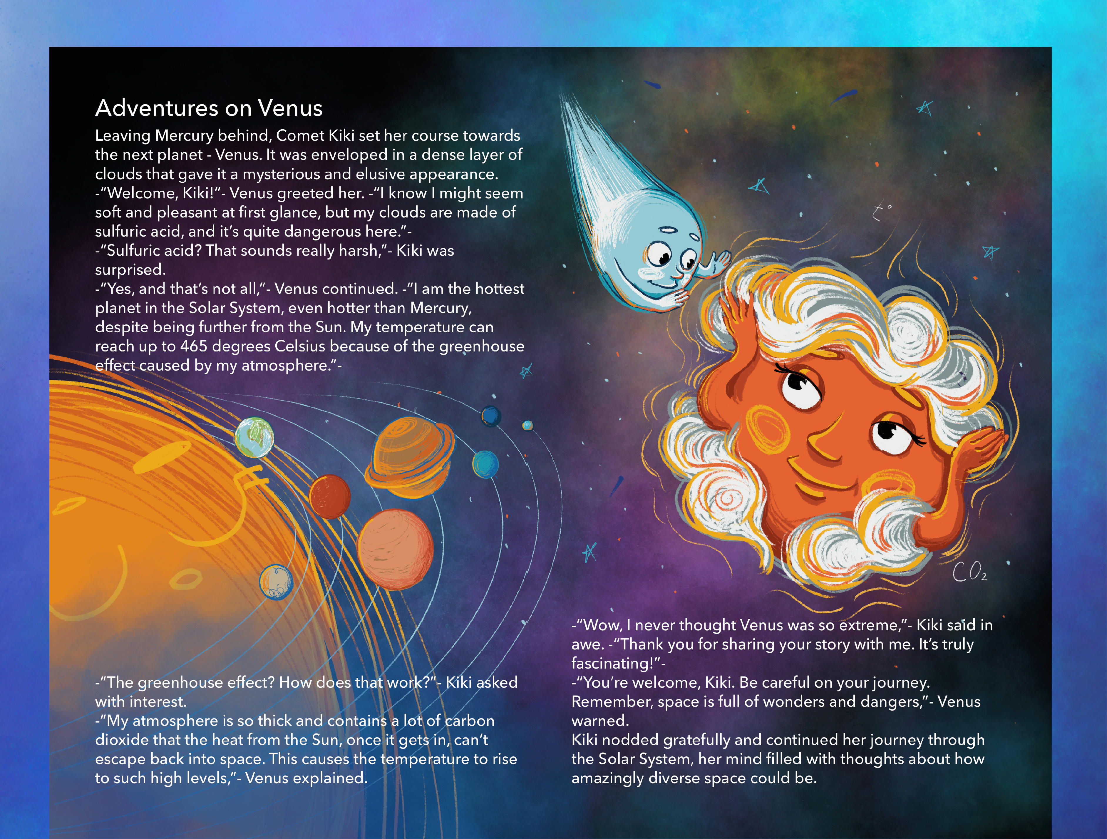Children's book "Comet Kiki" — Изображение №8 — Иллюстрация на Dprofile