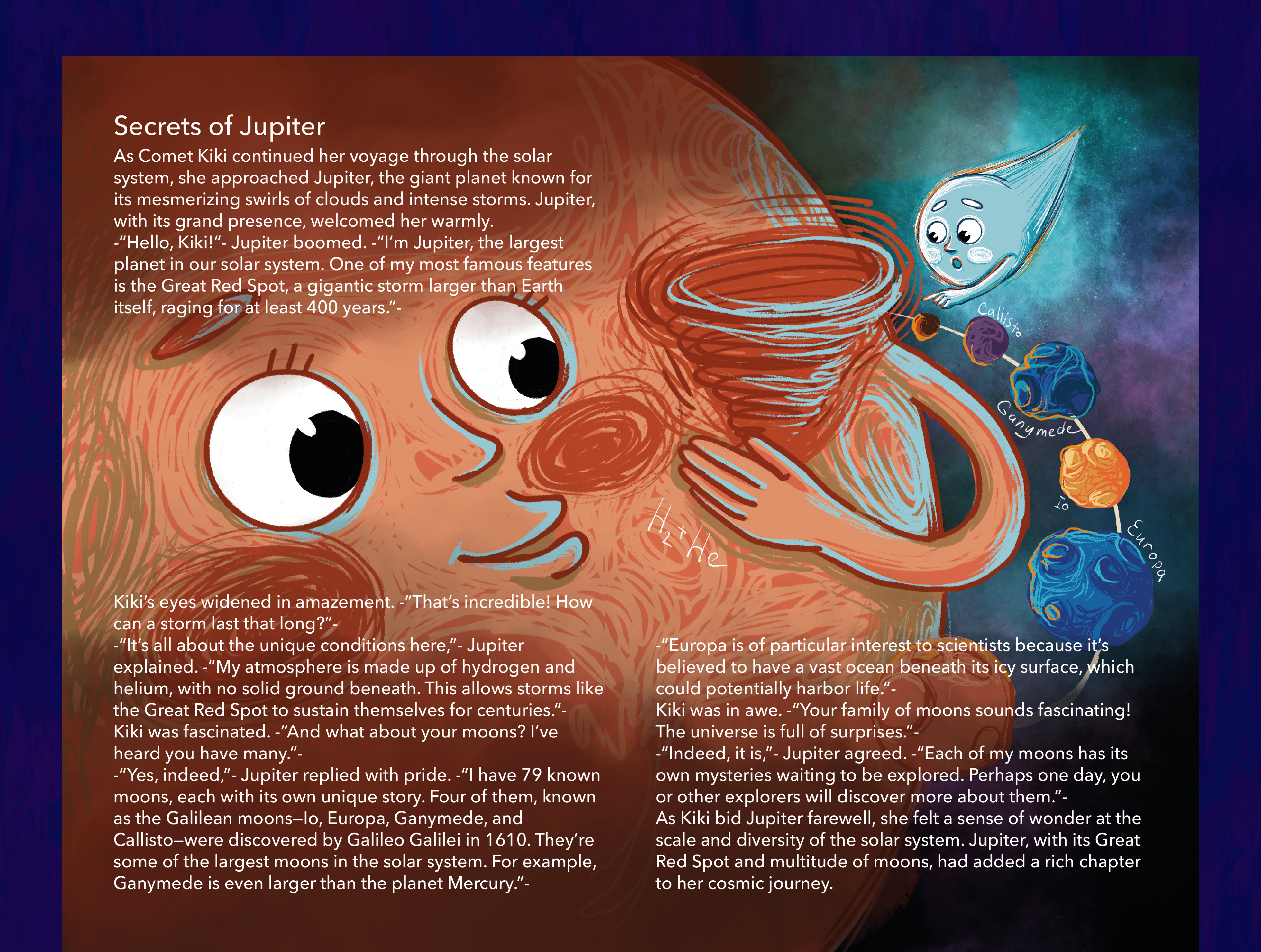 Children's book "Comet Kiki" — Изображение №12 — Иллюстрация на Dprofile