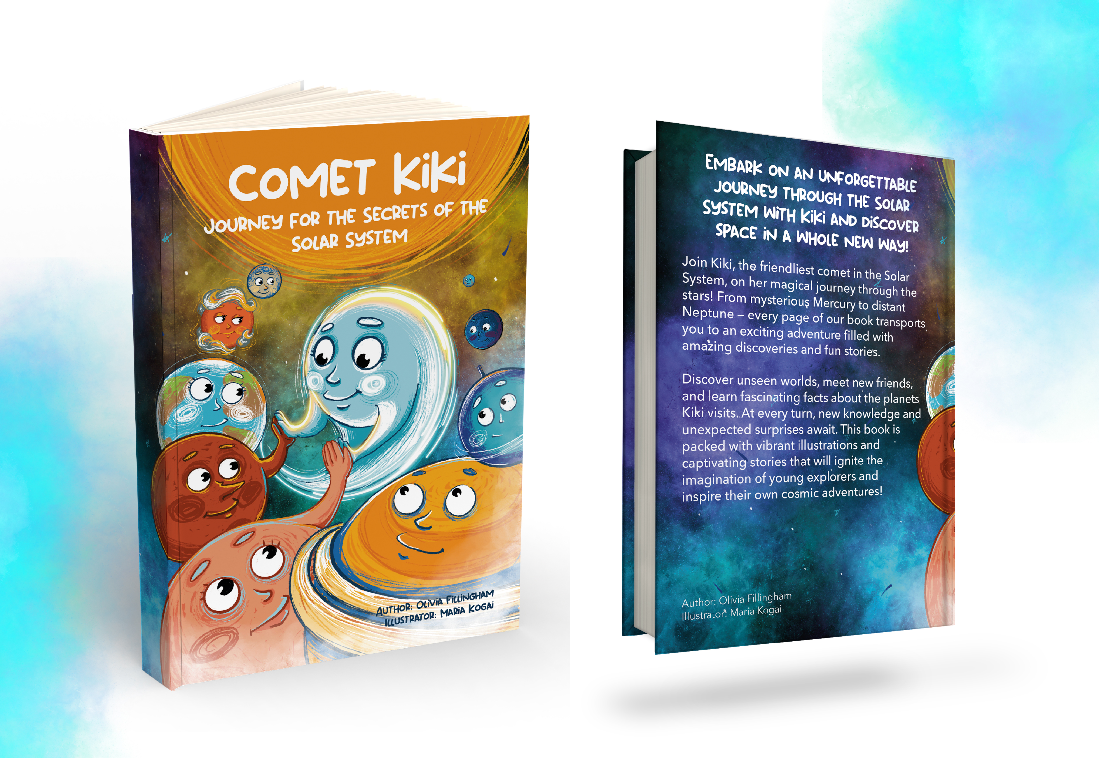 Children's book "Comet Kiki" — Изображение №1 — Иллюстрация на Dprofile
