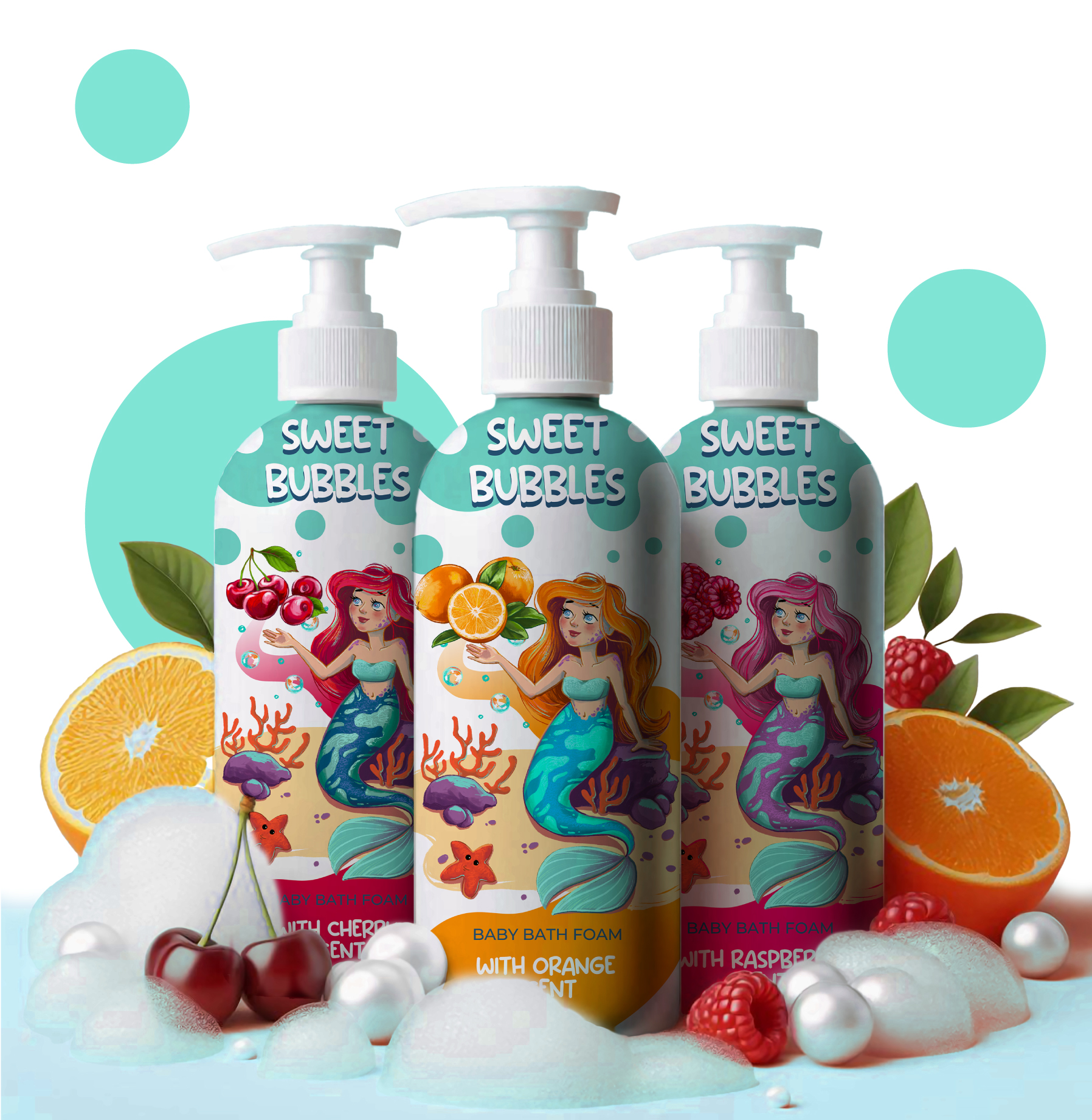 Children's illustration for packaging soap bubbles — Изображение №11 — Иллюстрация на Dprofile