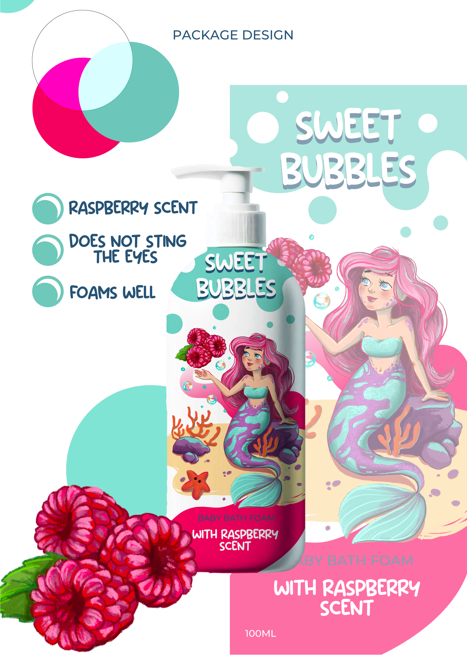 Children's illustration for packaging soap bubbles — Изображение №10 — Иллюстрация на Dprofile