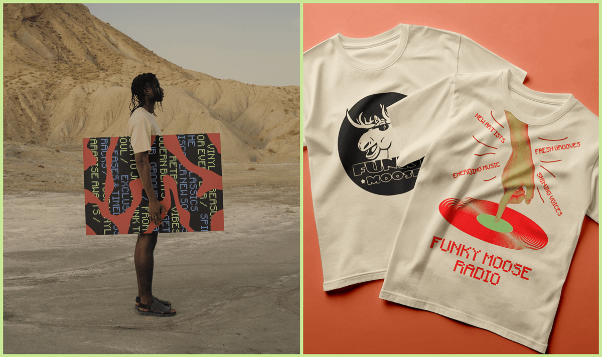 Funky Moose Vinyl Record Store / E-commerce Redesign — Изображение №5 — Интерфейсы, Брендинг на Dprofile