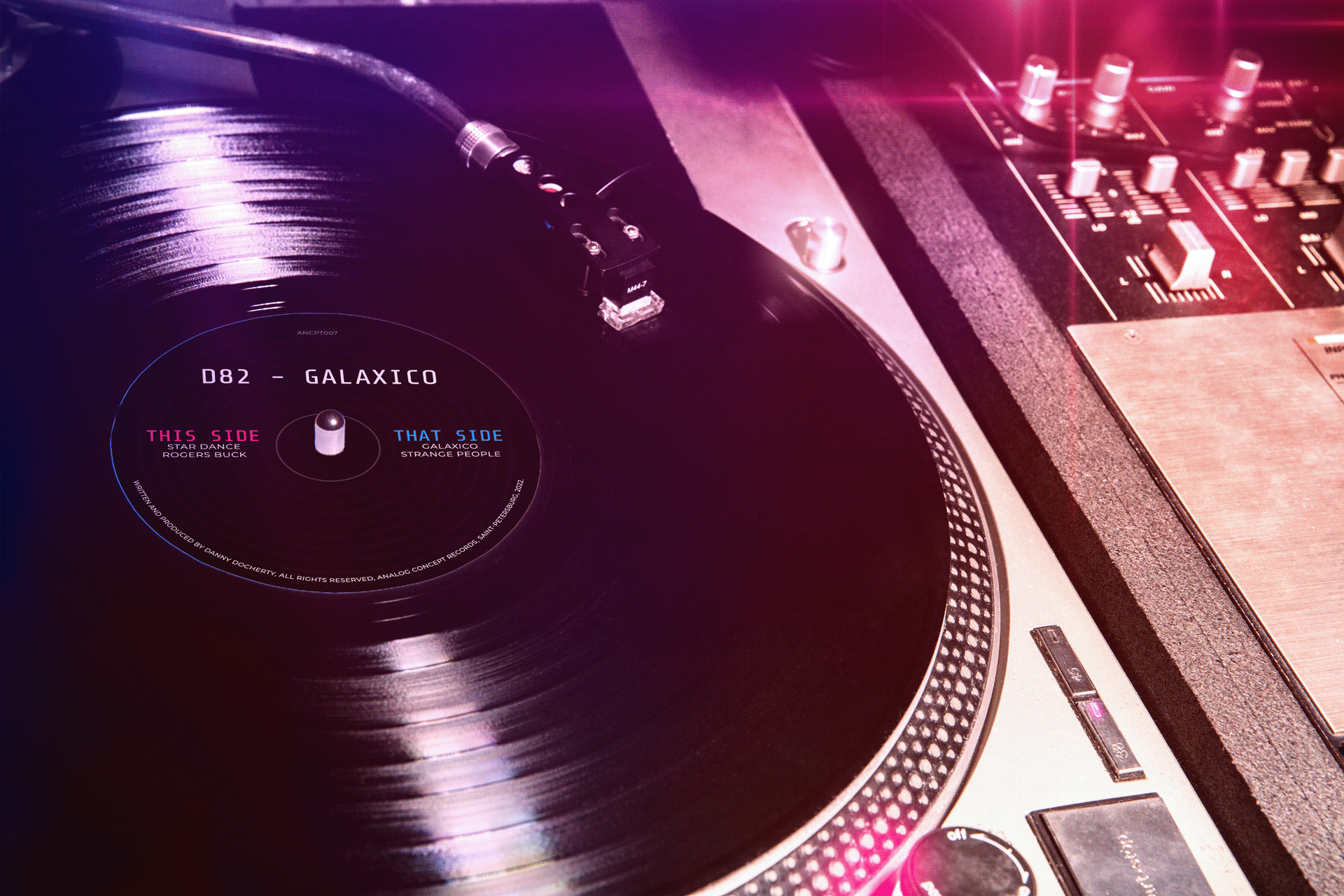 Vinyl label brand GALAXICO — Изображение №8 — Брендинг на Dprofile