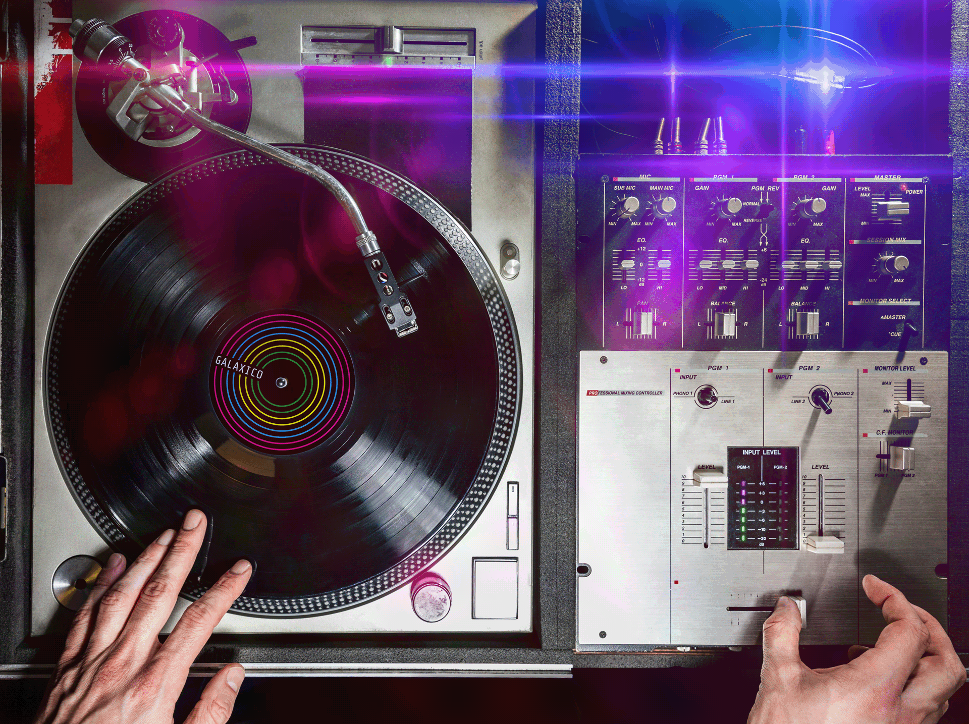 Vinyl label brand GALAXICO — Изображение №13 — Брендинг на Dprofile
