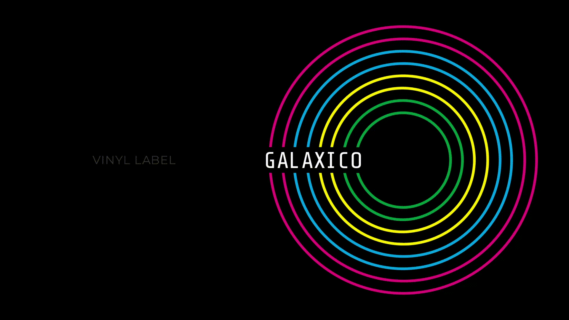Vinyl label brand GALAXICO — Изображение №1 — Брендинг на Dprofile