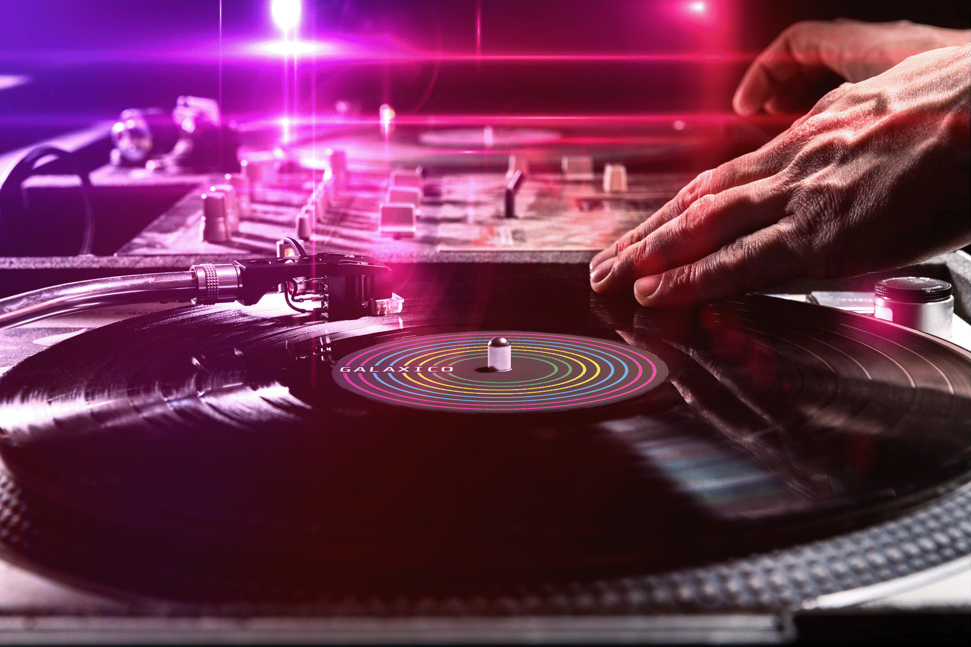 Vinyl label brand GALAXICO — Изображение №10 — Брендинг на Dprofile