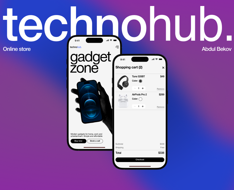 Online store | Electronics на Dprofile