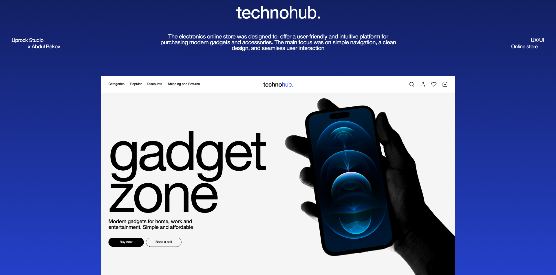 Online store | Electronics — Изображение №1 — Интерфейсы на Dprofile