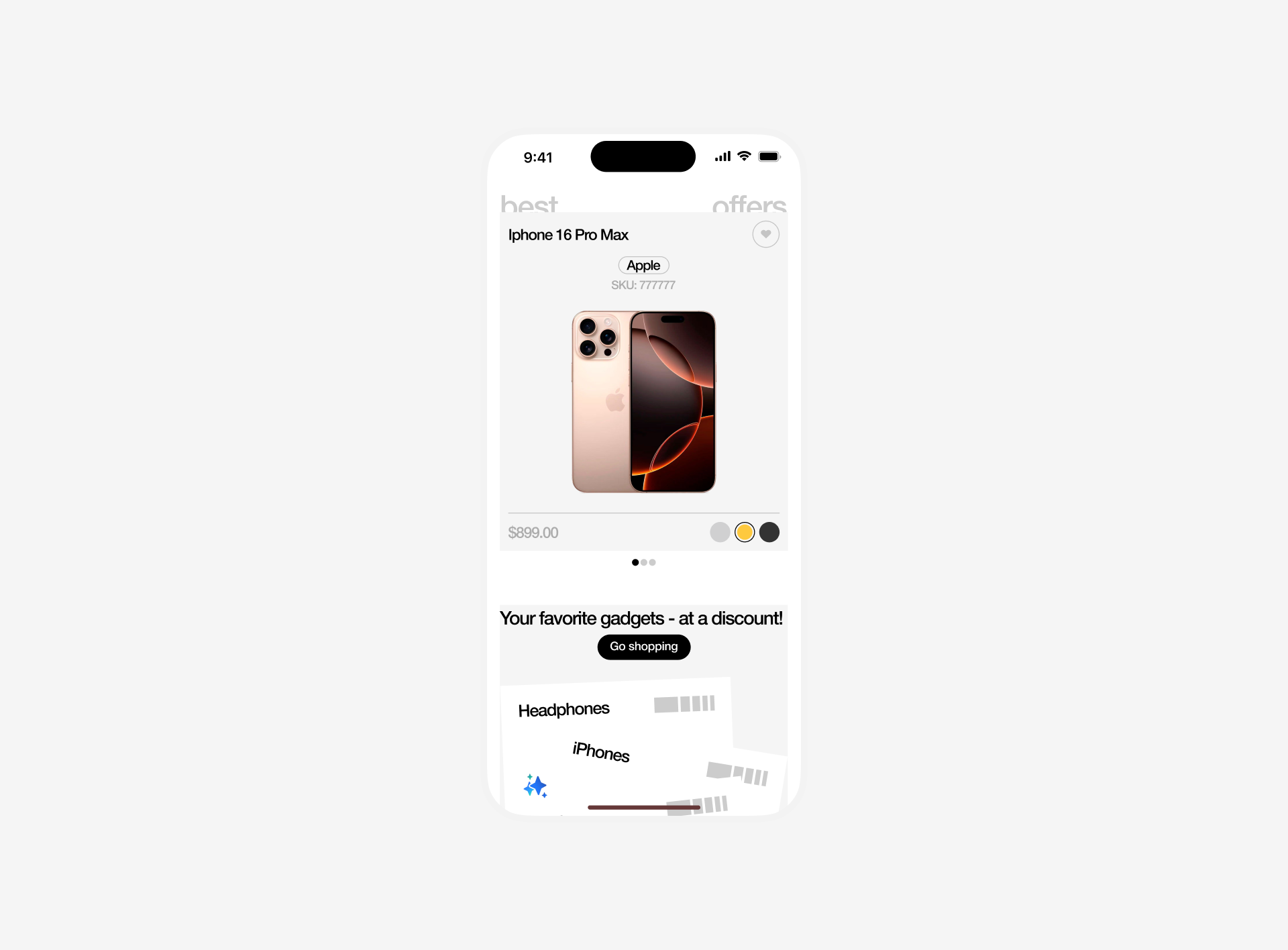 Online store | Electronics — Изображение №4 — Интерфейсы на Dprofile