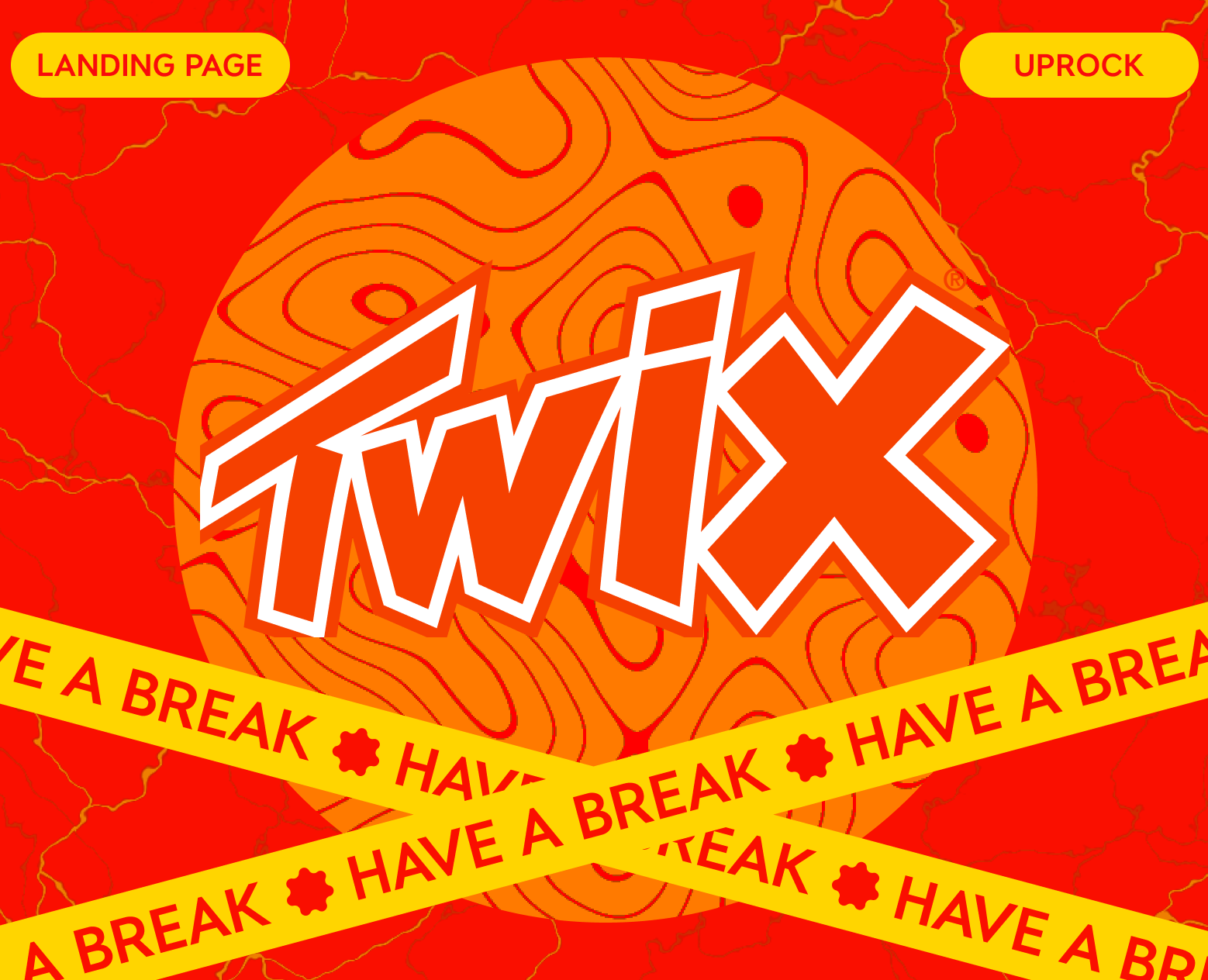 Landing page | TWIX на Dprofile