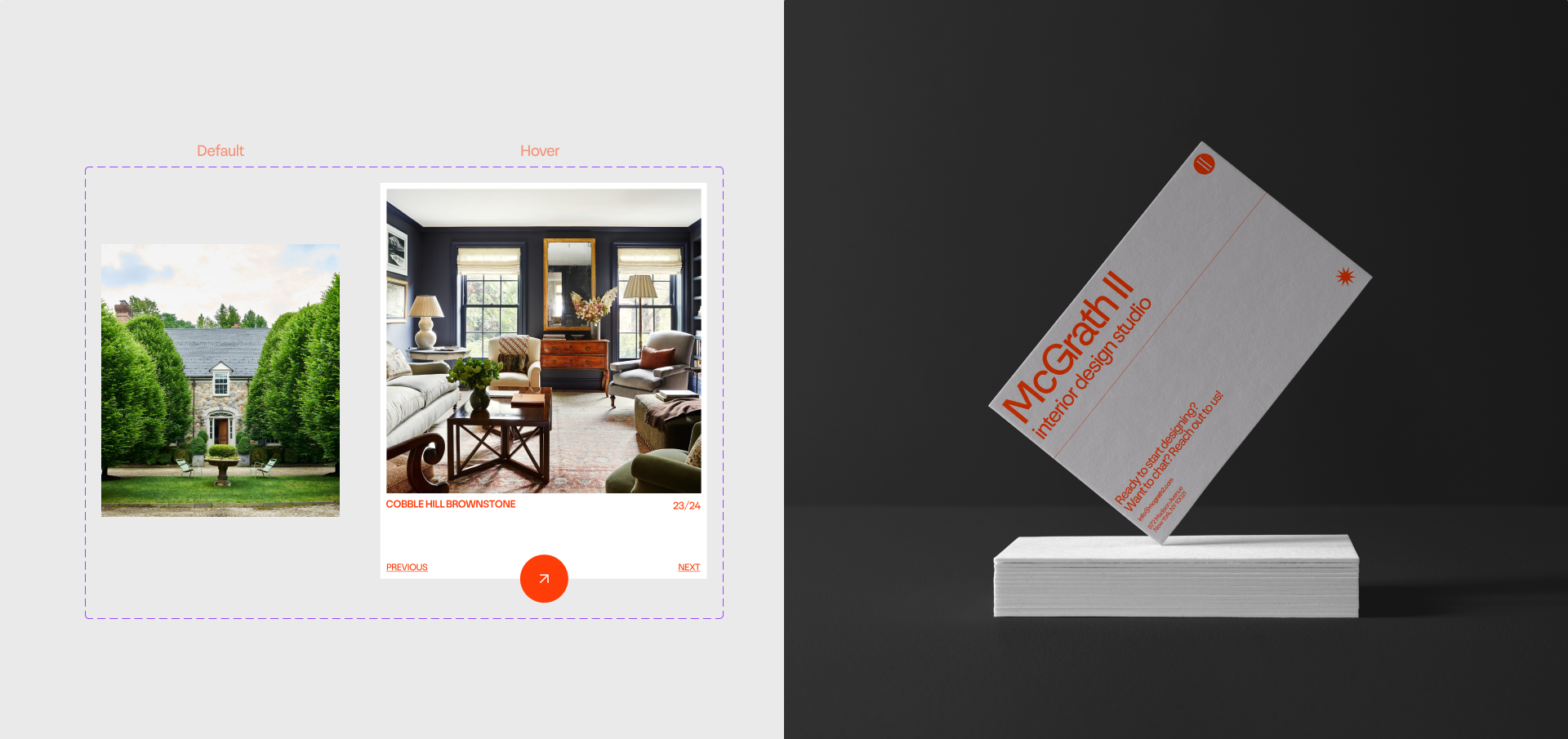Corporate website | Interior design studio — Изображение №4 — Интерфейсы, Брендинг на Dprofile