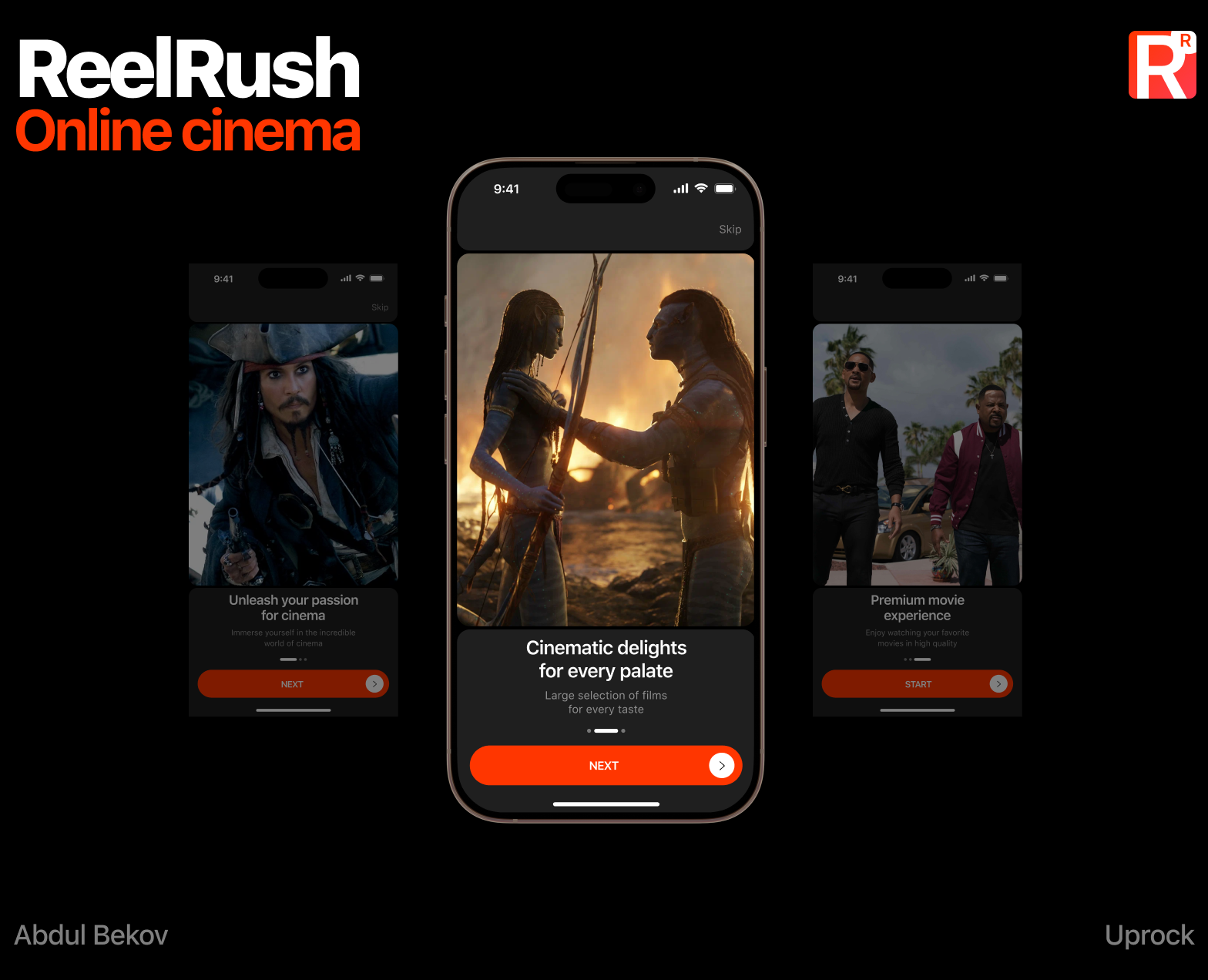Mobile app | Online cinema на Dprofile