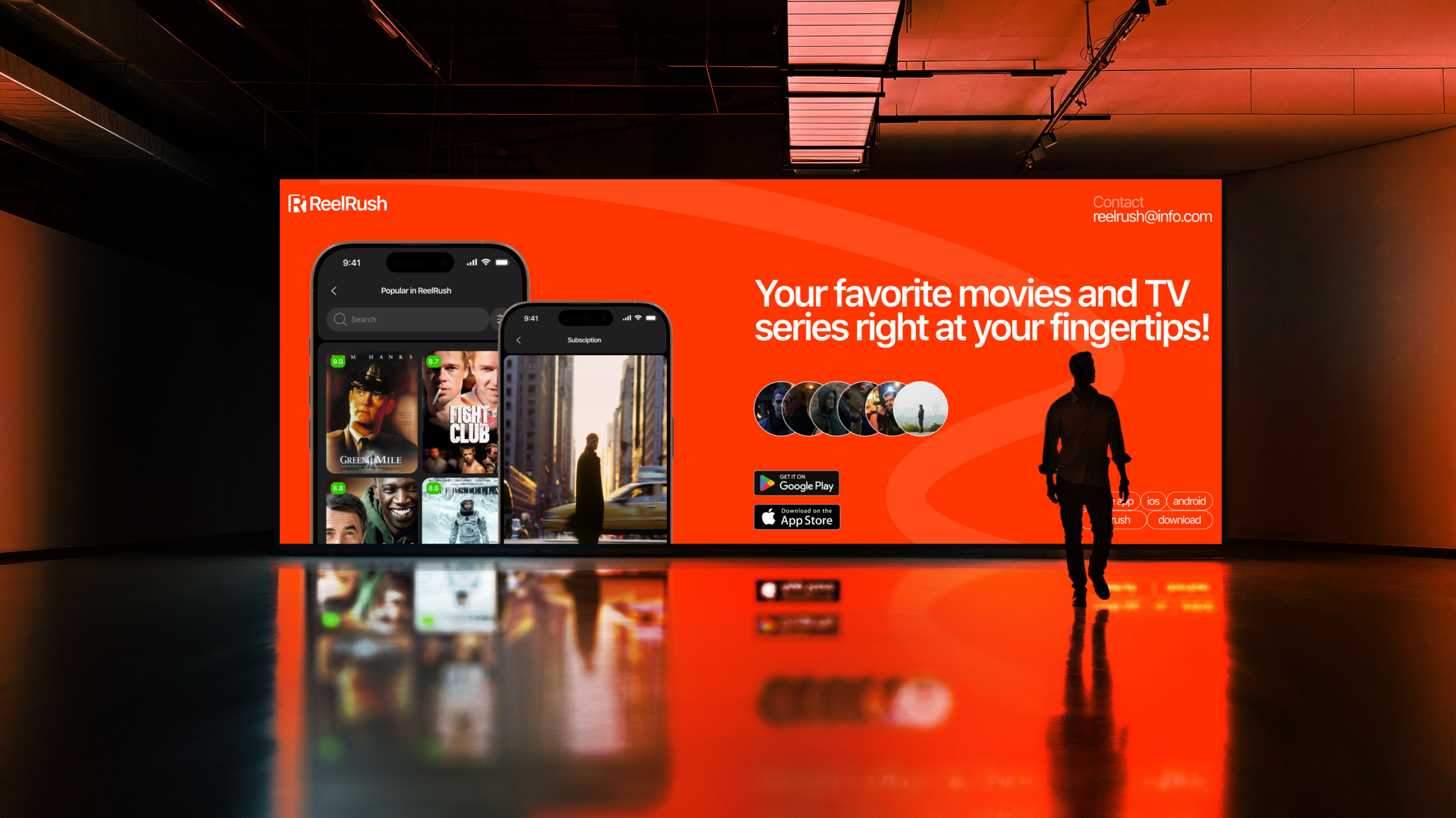 Mobile app | Online cinema — Изображение №7 — Интерфейсы на Dprofile