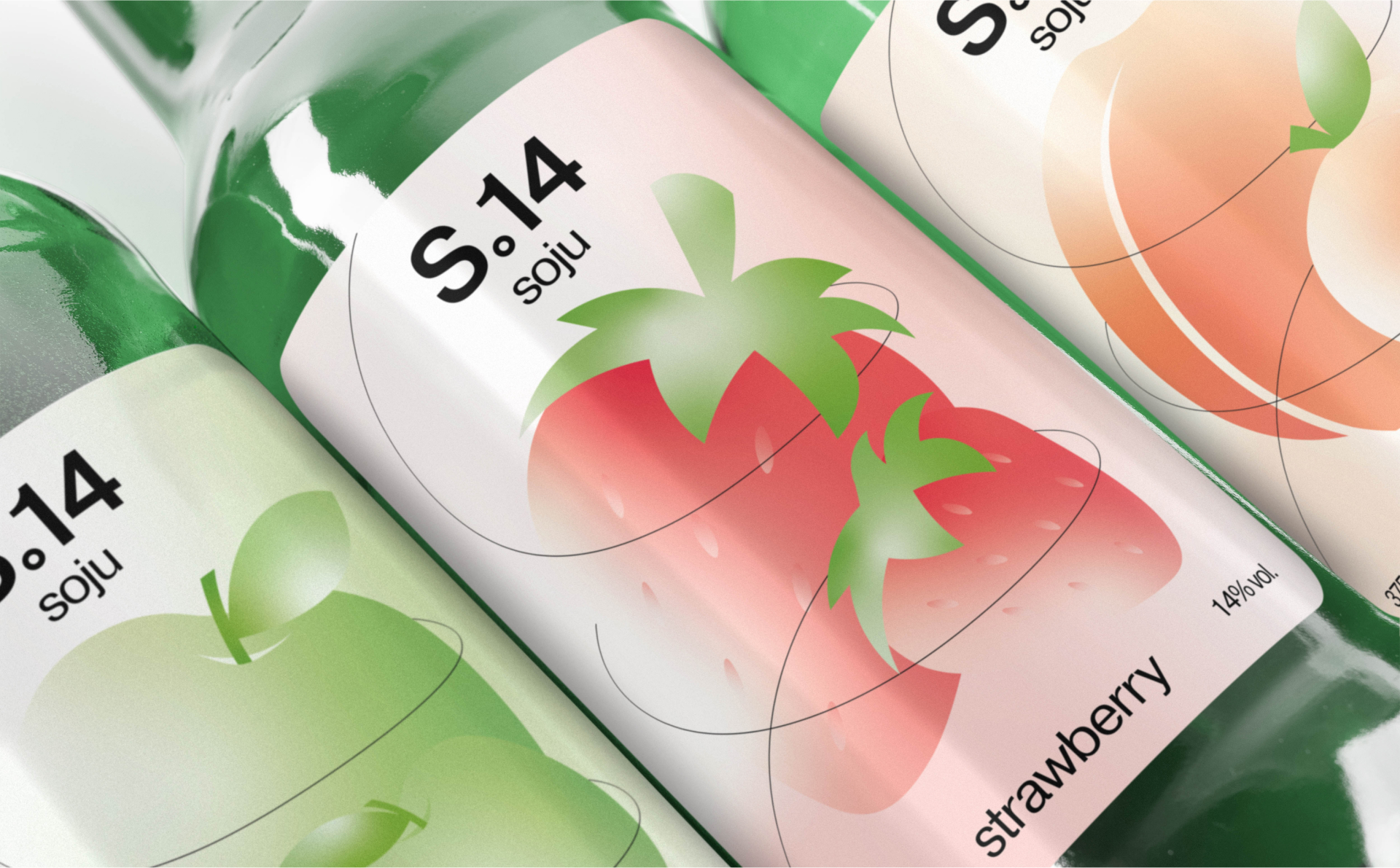 Soju «S.14» | Дизайн упаковки — Изображение №3 — Брендинг на Dprofile